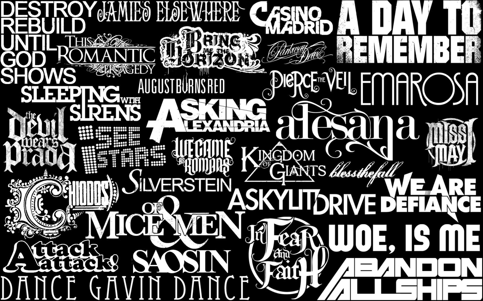 1600x1000 Bands Wallpaper. Punk Bands Wallpaper, Emo Bands Wallpaper and Metalcore Bands Wallpaper, Desktop