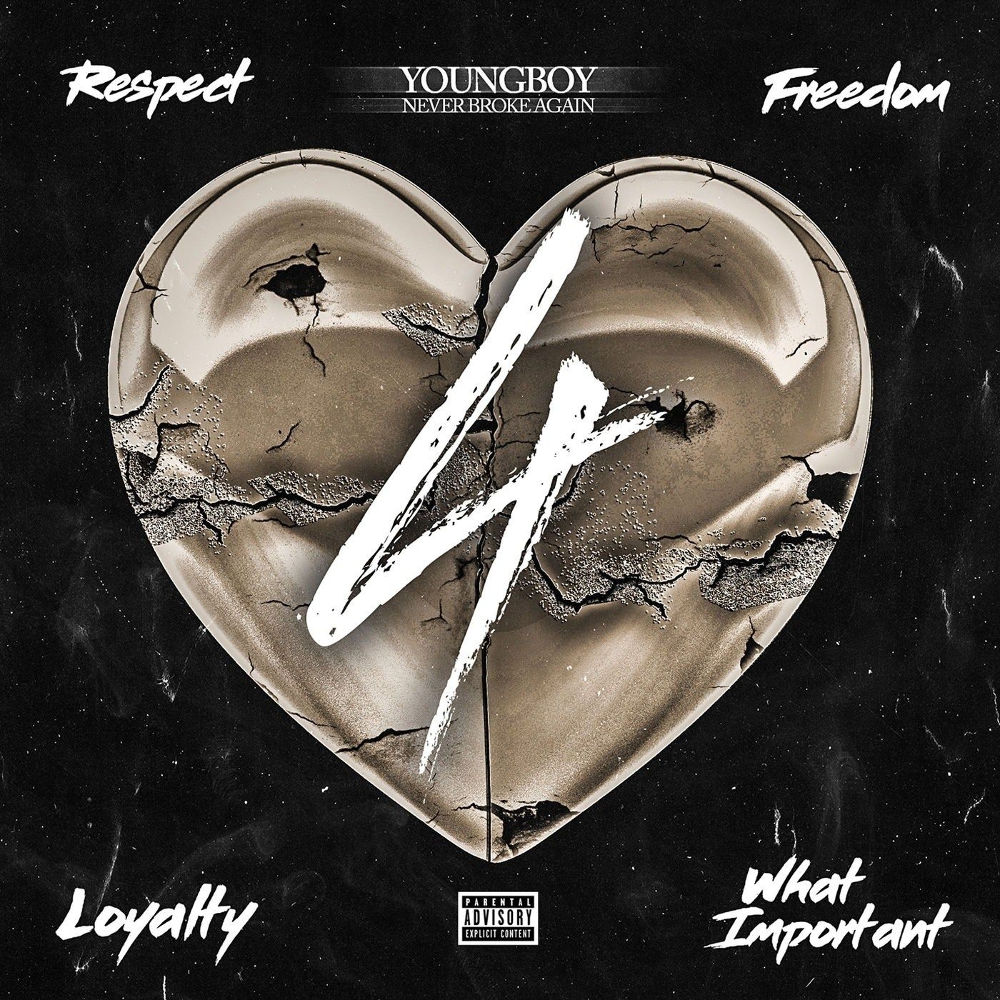 1400x1400 New Project: YoungBoy Never Broke AgainRespect 4Freedom 4Loyalty 4WhatImportant [Audio]. Album cover art, Kevin gates, Rap album covers, Phone