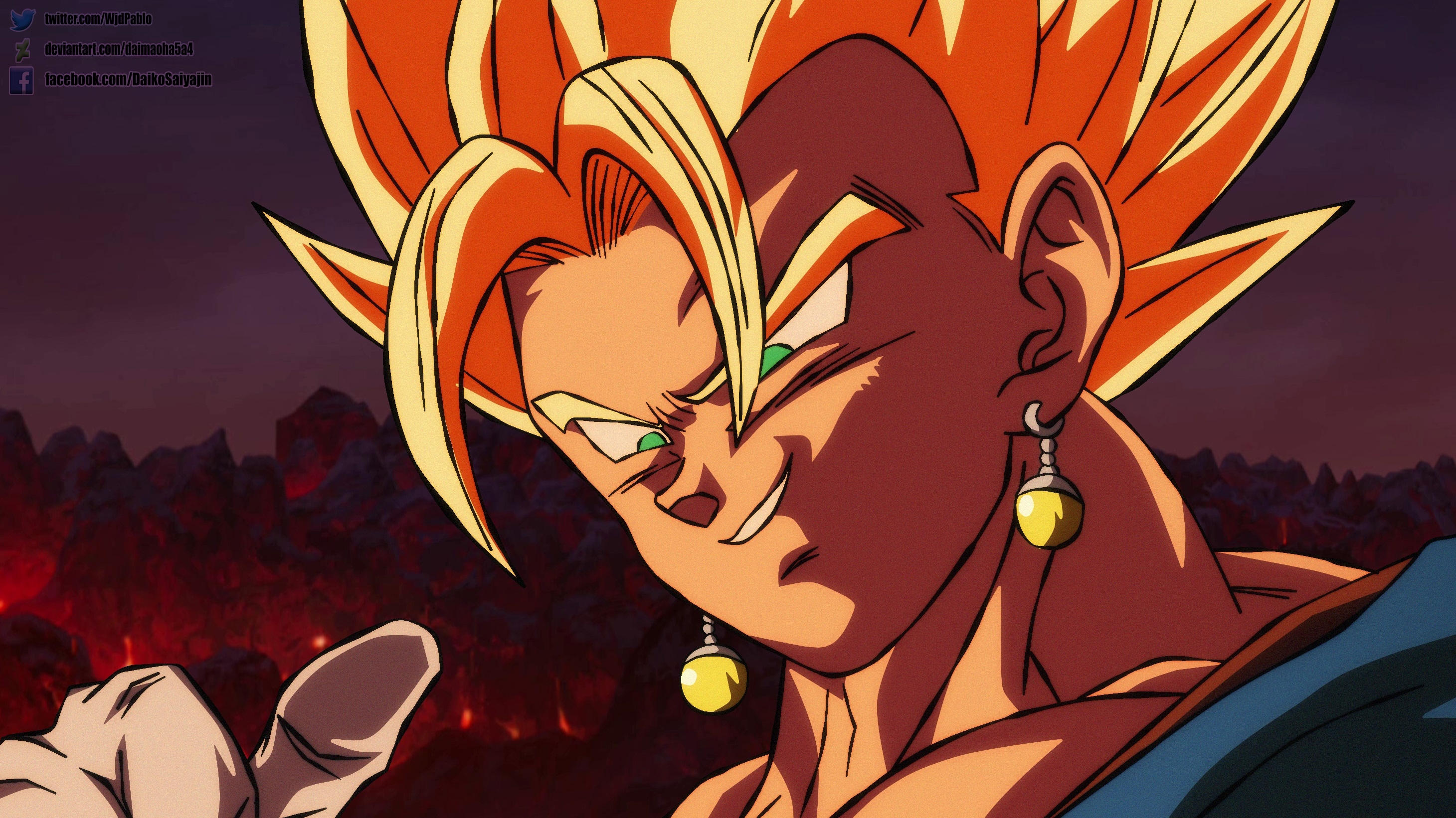 2920x1650 Vegito (Dragon Ball) HD Wallpaper and Background, Desktop