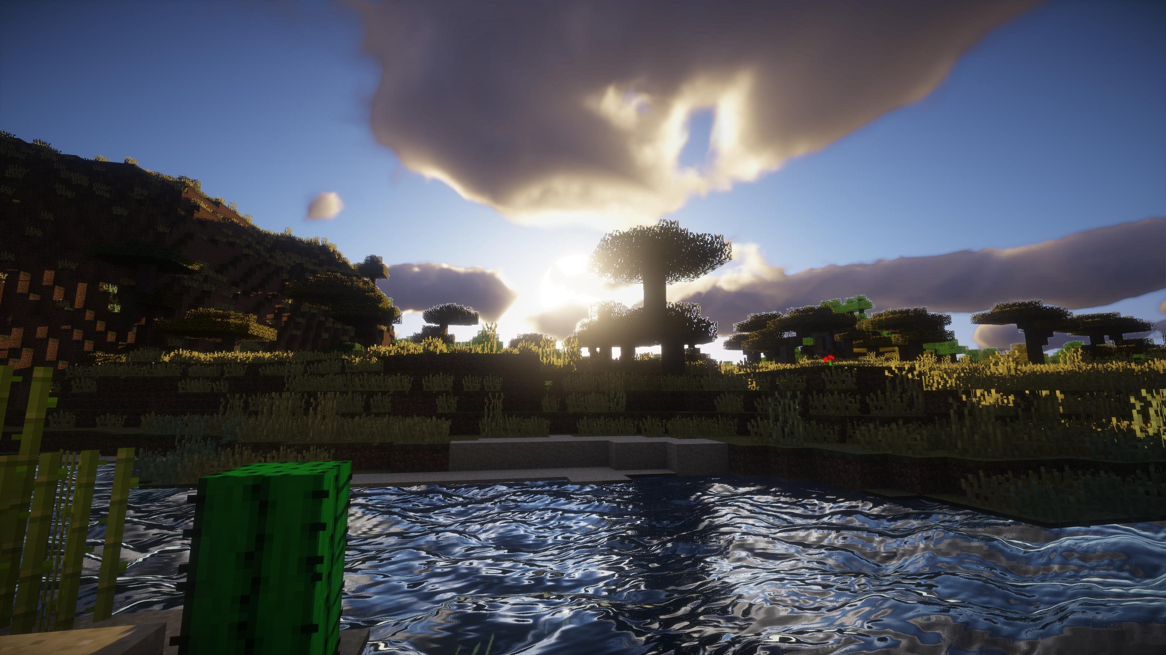 3840x2160 Minecraft Shaders Wallpaper Free Minecraft Shaders, Desktop