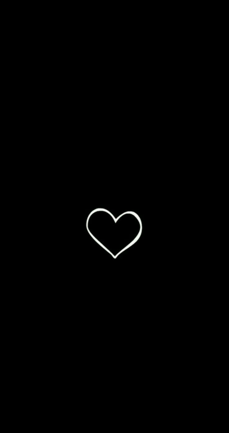 740x1390 Black Heart Aesthetic Wallpaper Free Black Heart Aesthetic Background, Phone