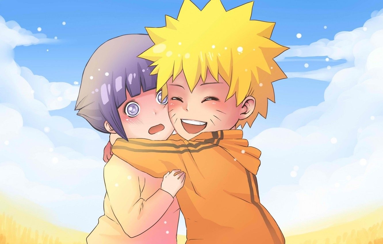 1340x850 Wallpaper joy, children, naruto, art, confusion, Uzumaki Naruto, Hinata Hugo image for desktop, section кодомо, Desktop