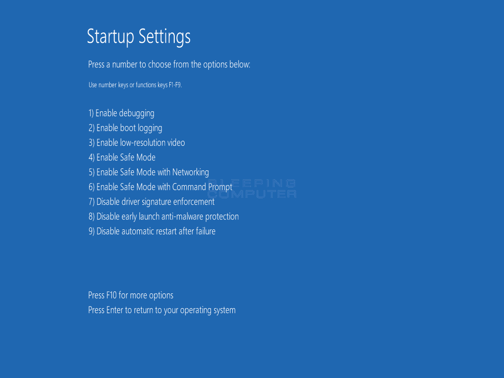 1030x770 How to start Windows in Safe Mode, Desktop