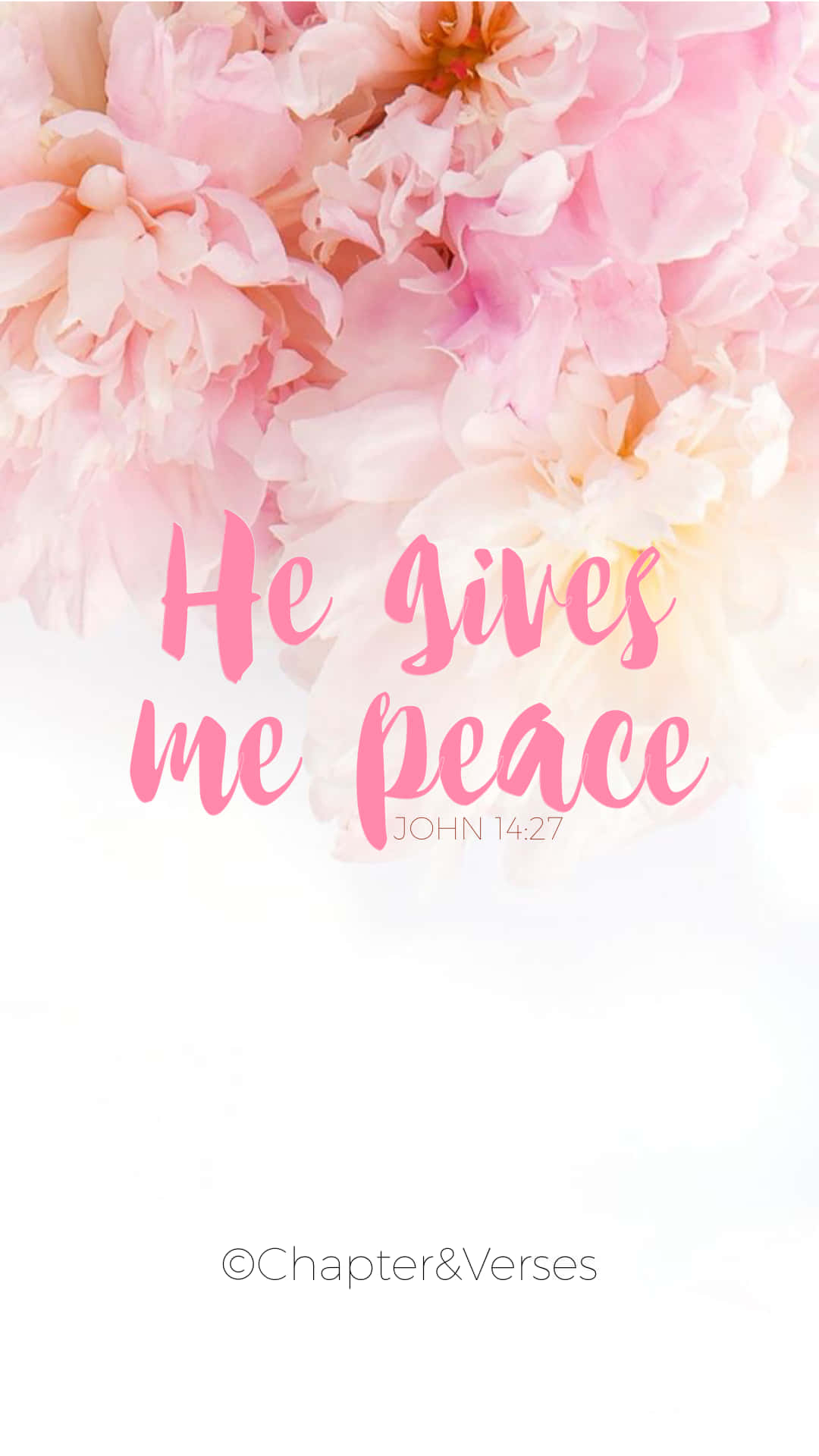 1080x1920 Pink Girly Bible Verse Wallpaper, Phone