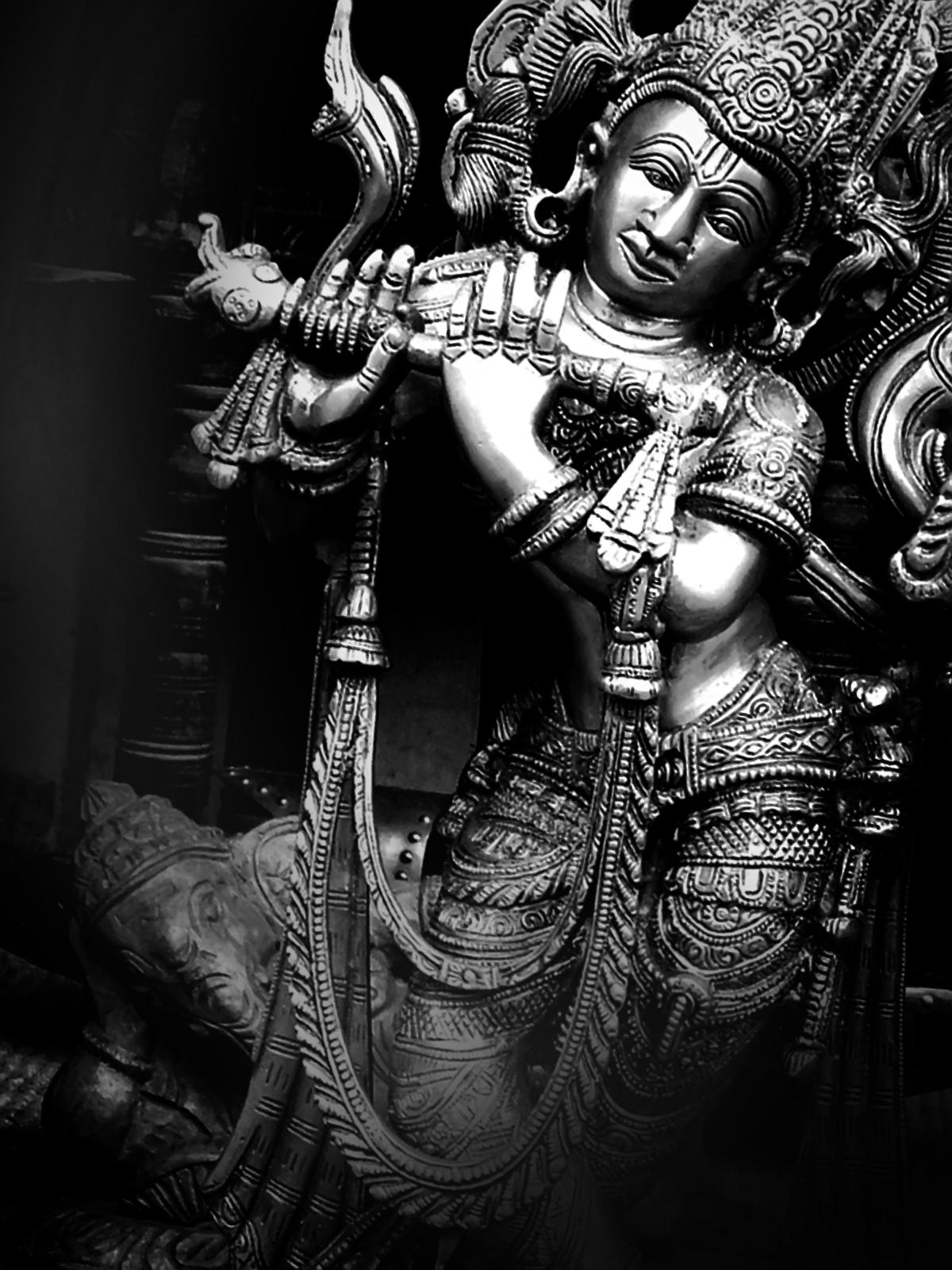 1200x1600 Free photo: God krishna, Effect, God, Phone