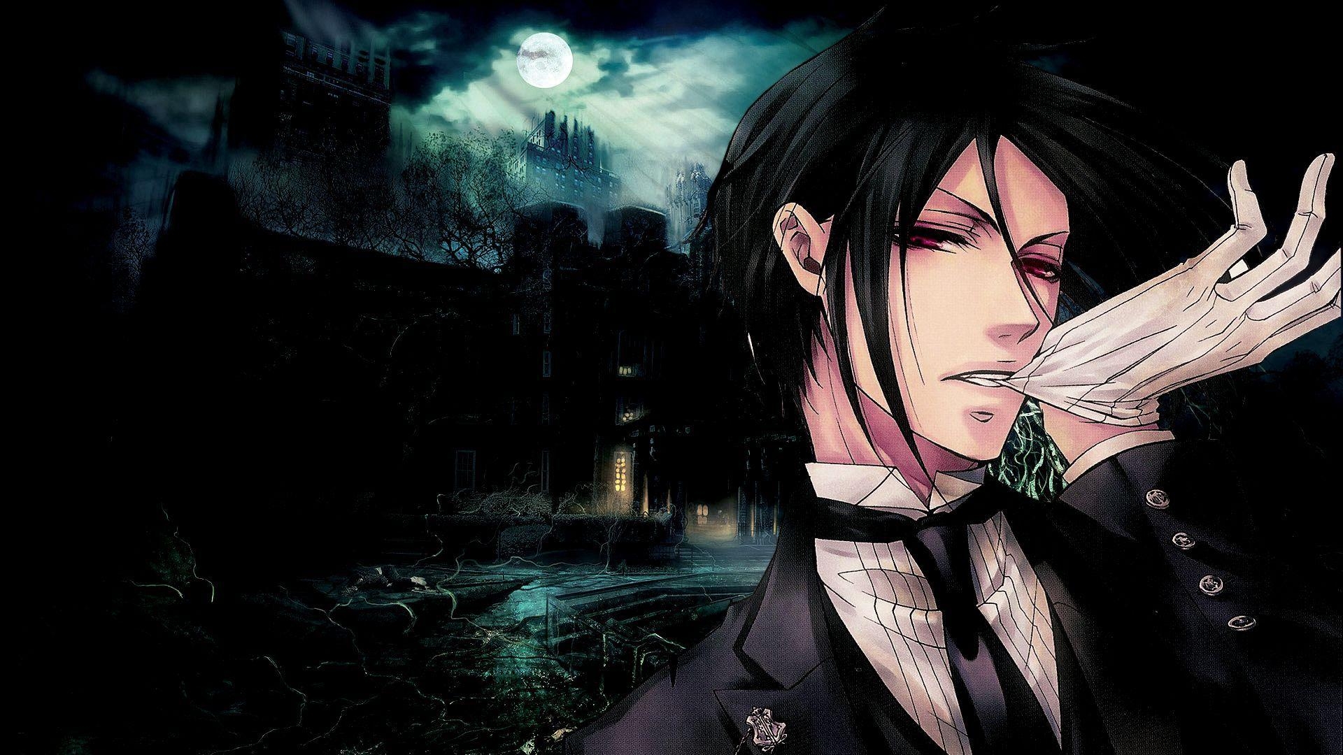 1920x1080 Black butler sebastian michaelis wallpaper HD. Black Butler, Desktop