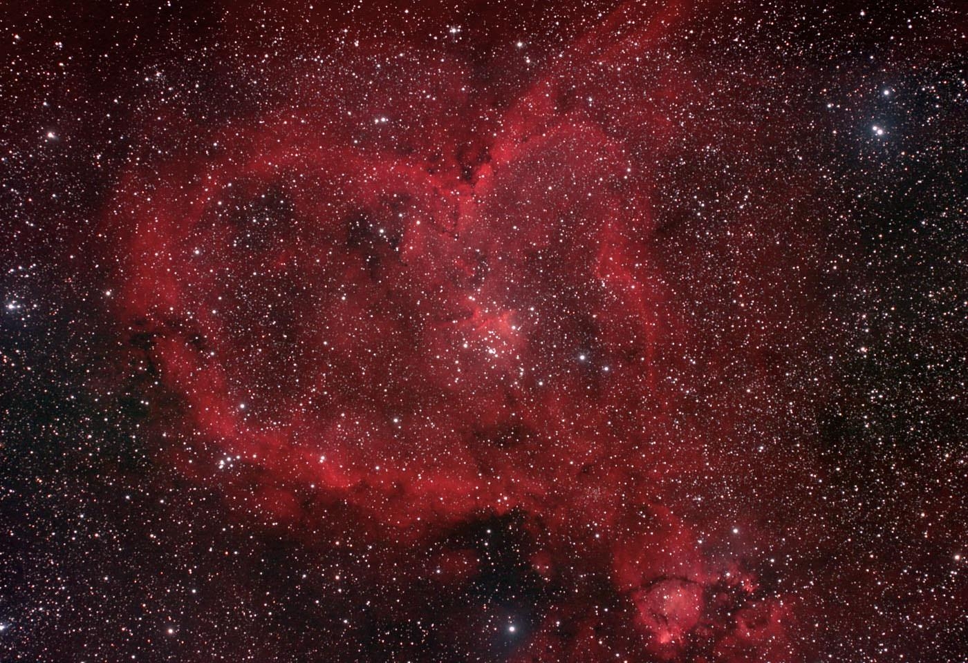 1400x960 Heart Nebula, Desktop