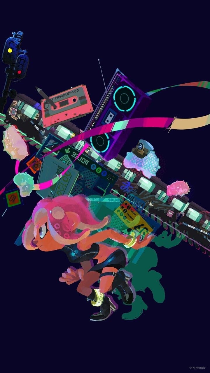 720x1280 Octo Expansion Splatoon 2 HD Wallpaper (Nintendo Official) #Splatoon #Octoling #OctoExpansion #HD #Wallpaper #Nintend. Splatoon, Android wallpaper, Splatoon 2 art, Phone