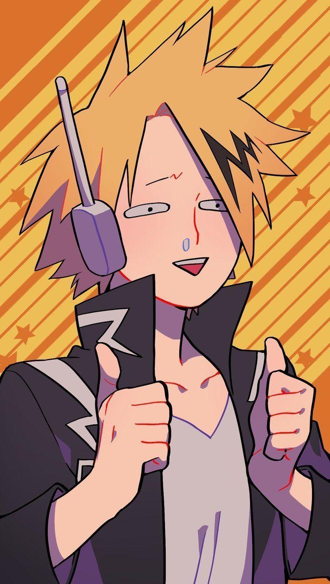 680x1200 Boku no Hero Academia.. Kaminari Denki aka electric cinnamon roll, Phone