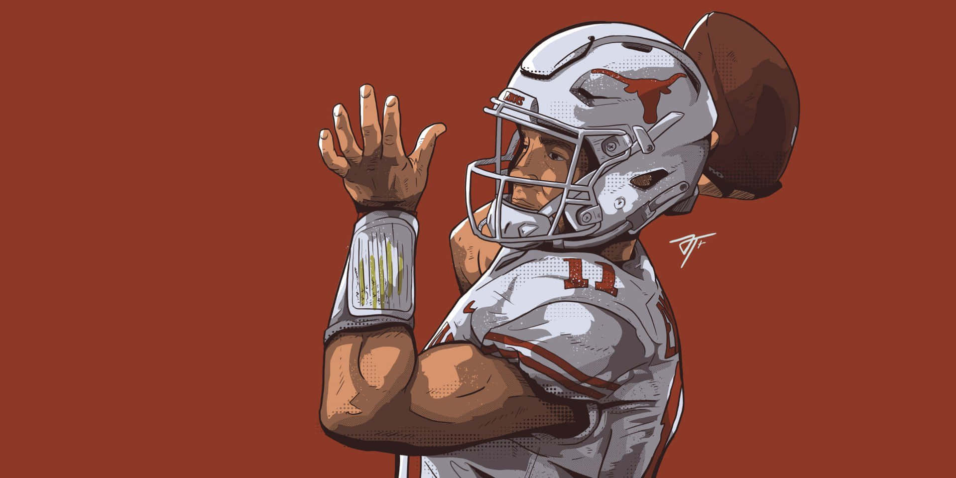 1920x960 Texas Football Wallpaper, Dual Screen