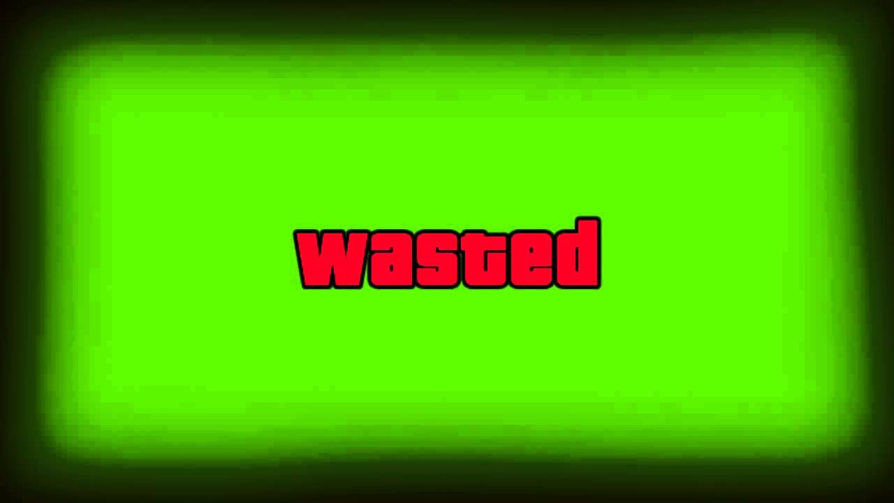 1280x720 MLG GAMING SOURCE GTA 5 Wasted Green Screen HD, Desktop