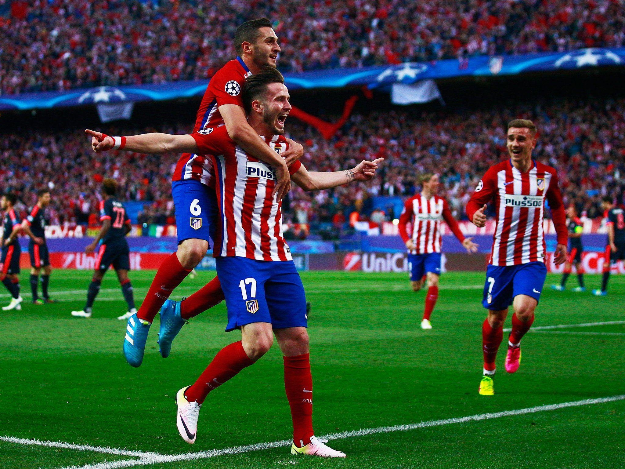 2050x1540 Saul Niguez goal video: Manchester United target scores 'goal, Desktop