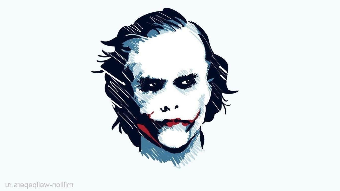 1370x770 joker heath ledger batman wallpaper and background, Desktop