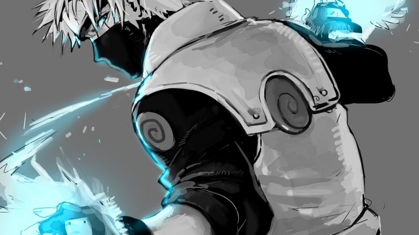 1370x770 Free download Kakashi Chidori Wallpaper Kakashi Chidori Wallpaper, Desktop