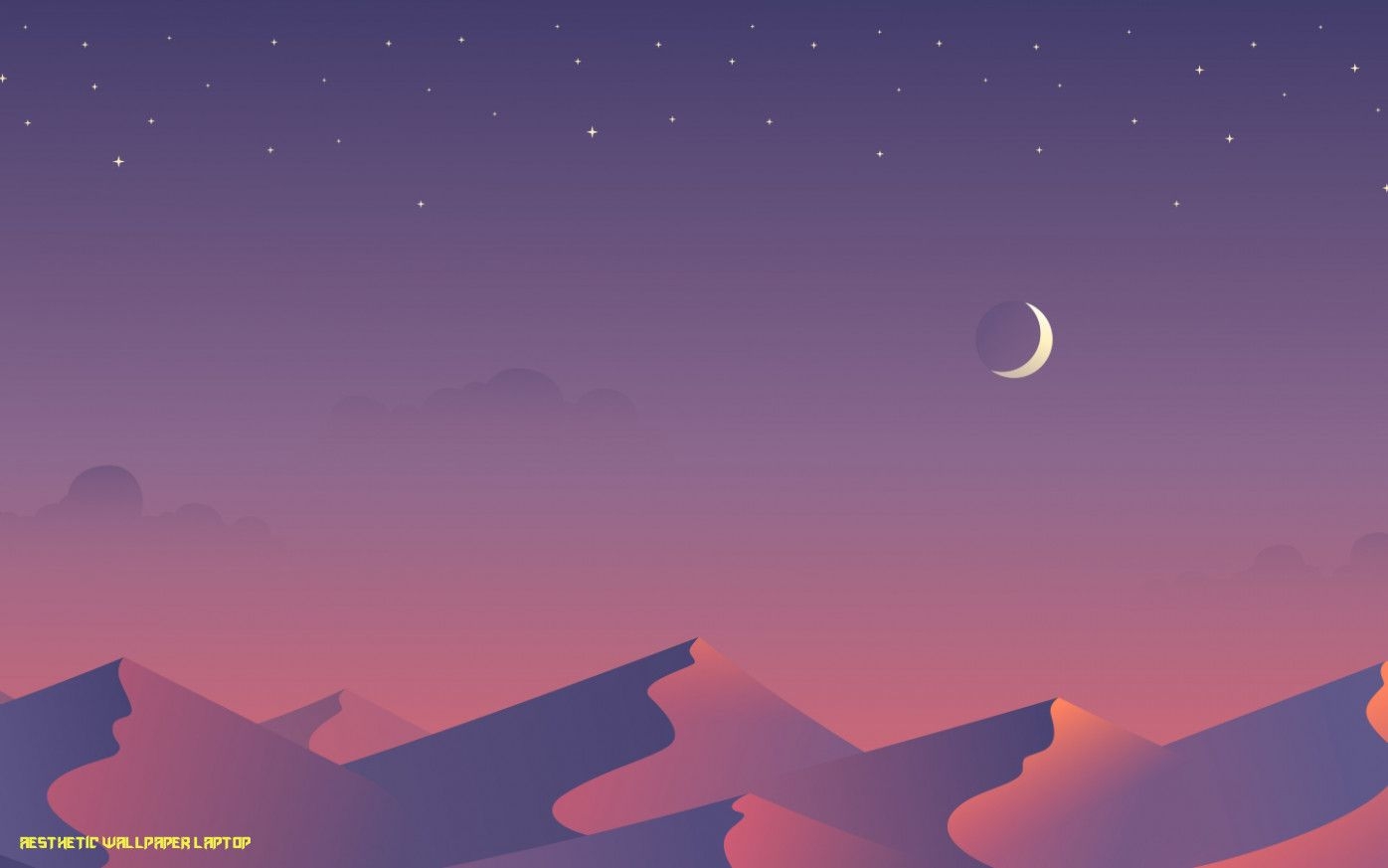 1400x880 Free download Desert Nights Moon 5k Minimalism HD 4K Wallpaper aesthetic [] for your Desktop, Mobile & Tablet. Explore Night Aesthetic 4k Wallpaper. Night Aesthetic 4k Wallpaper, Aesthetic 4K, Desktop