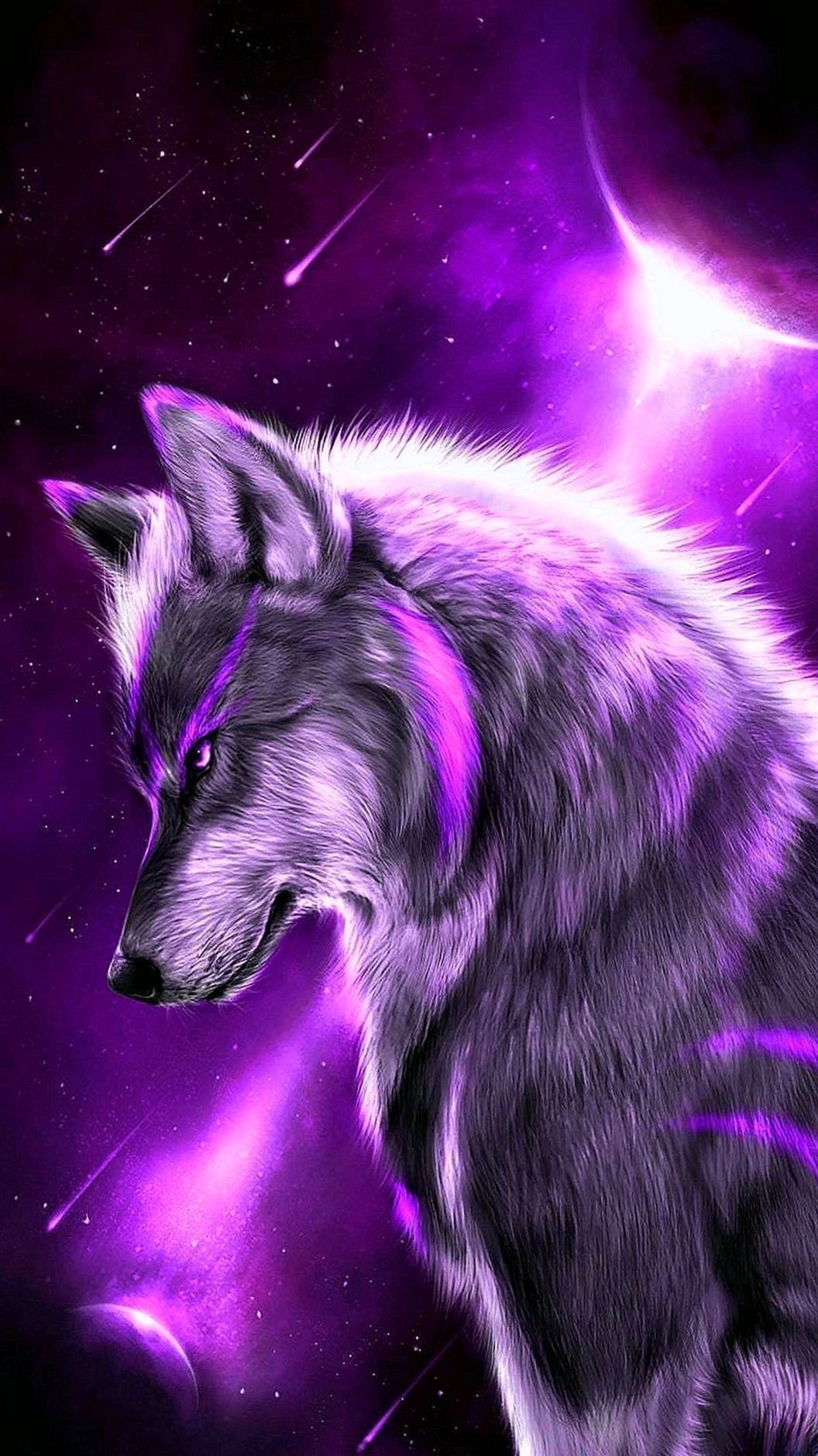 1060x1880 Animated Wolf Logo Wallpaper. Wolf wallpaper, Wolf artwork, Wolf, Phone