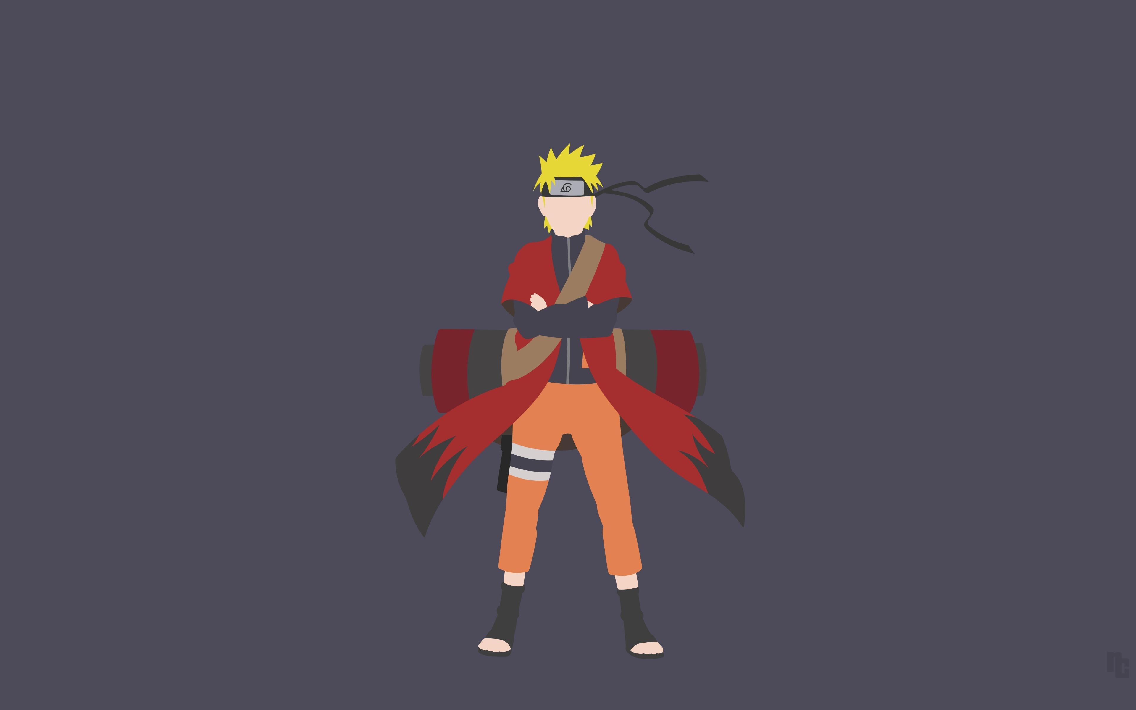 3840x2400 Download Minimal, anime, Naruto Uzumaki wallpaper, 3840x 4K Ultra HD 16: Widescreen, Desktop