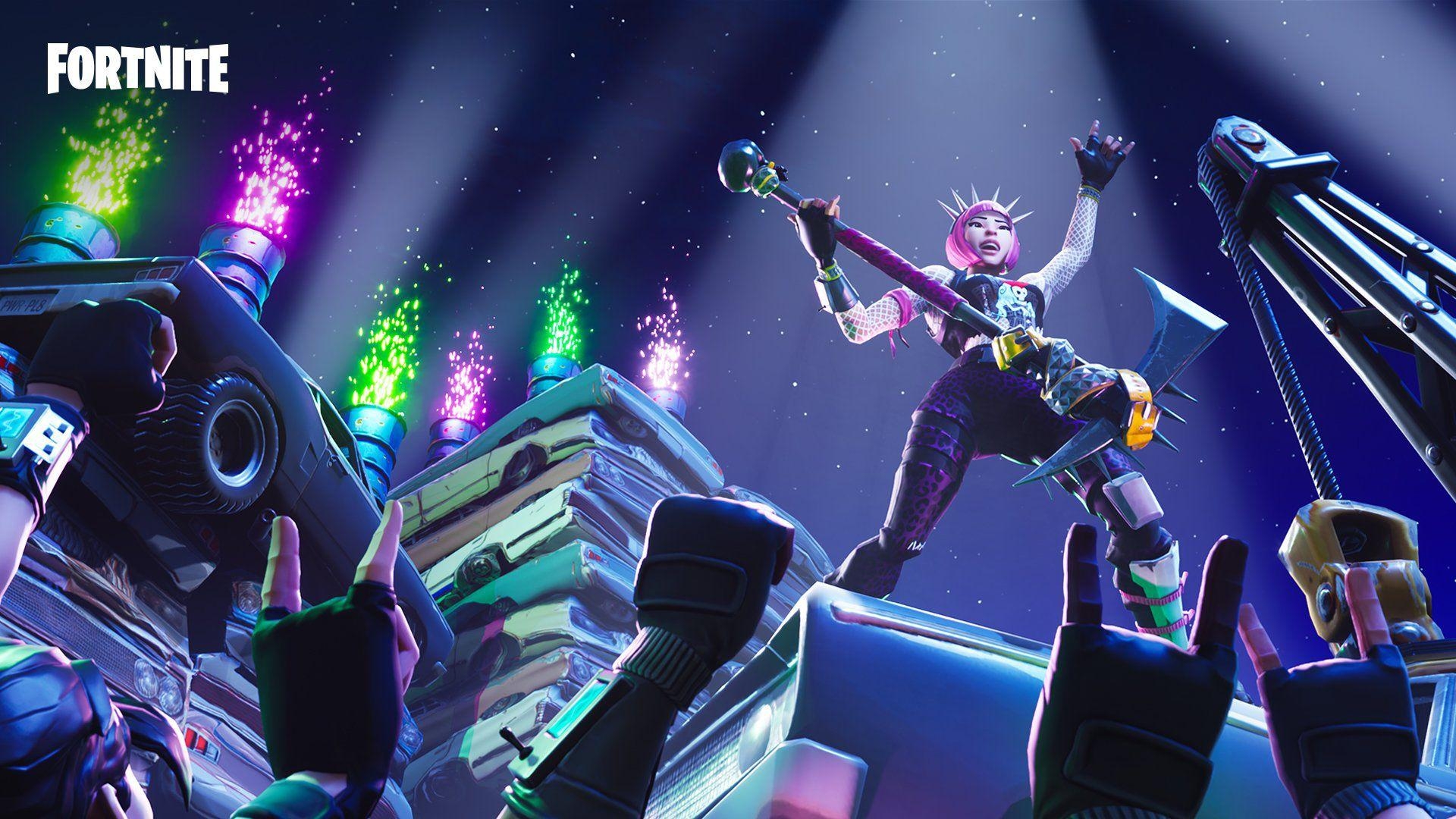 1920x1080 Fortnite Background Power Chord Wallpaper and Free Stock, Desktop