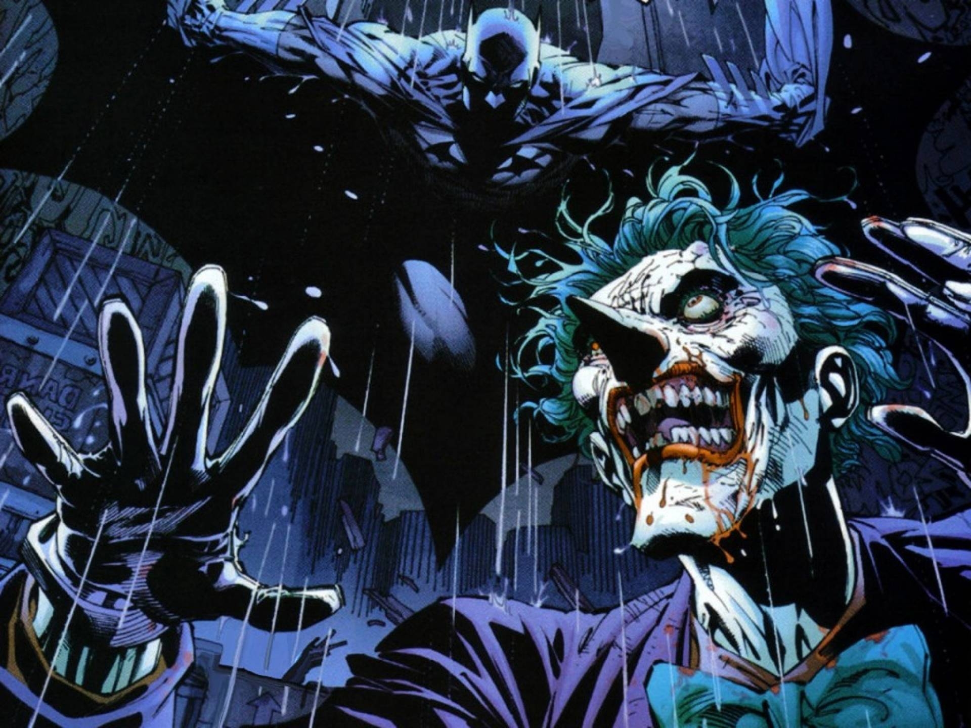 1920x1440 Terrific Batman The Joker Comic Wallpaper 1920x1080PX Comic, Desktop