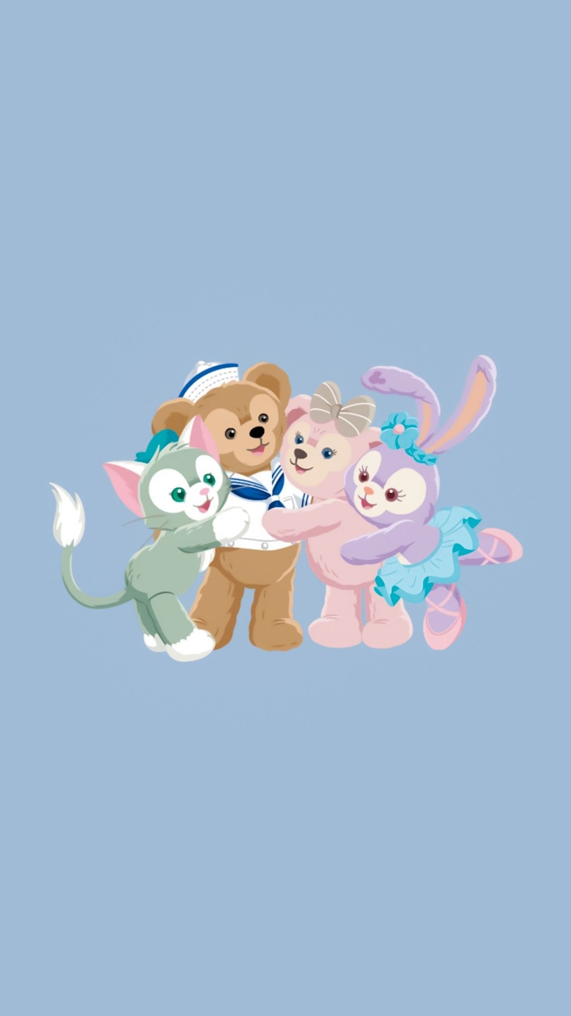 1160x2050 Duffy & Friends BG」おしゃれまとめの人気アイデア｜｜Alisa_1991. ディズニー 可愛い 壁紙, ディズニー 画像 可愛い, ダッフィー 壁紙, Phone