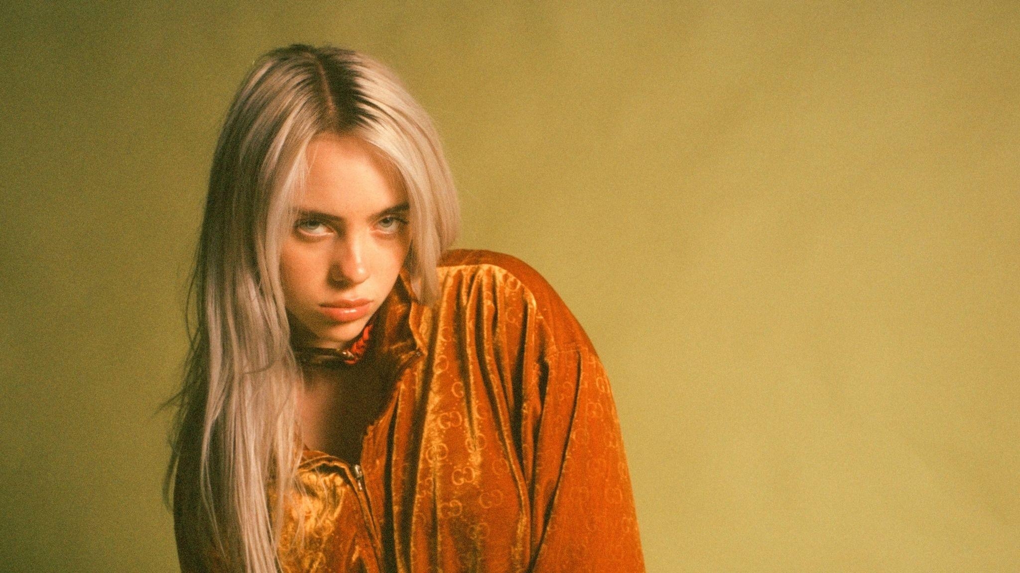 2050x1160 Aesthetic Billie Eilish Computer Wallpaper Free Aesthetic Billie Eilish Computer Background, Desktop