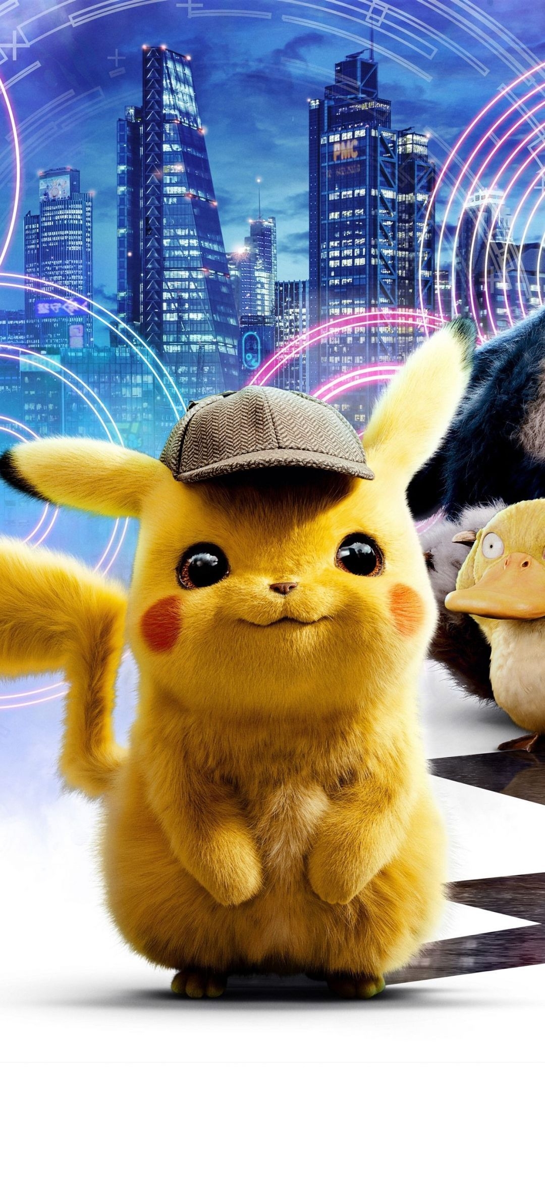 1080x2340 Pokémon Detective Pikachu, iPhone, Desktop HD Background / Wallpaper (1080p, 4k) (1242x2688) (2020), Phone