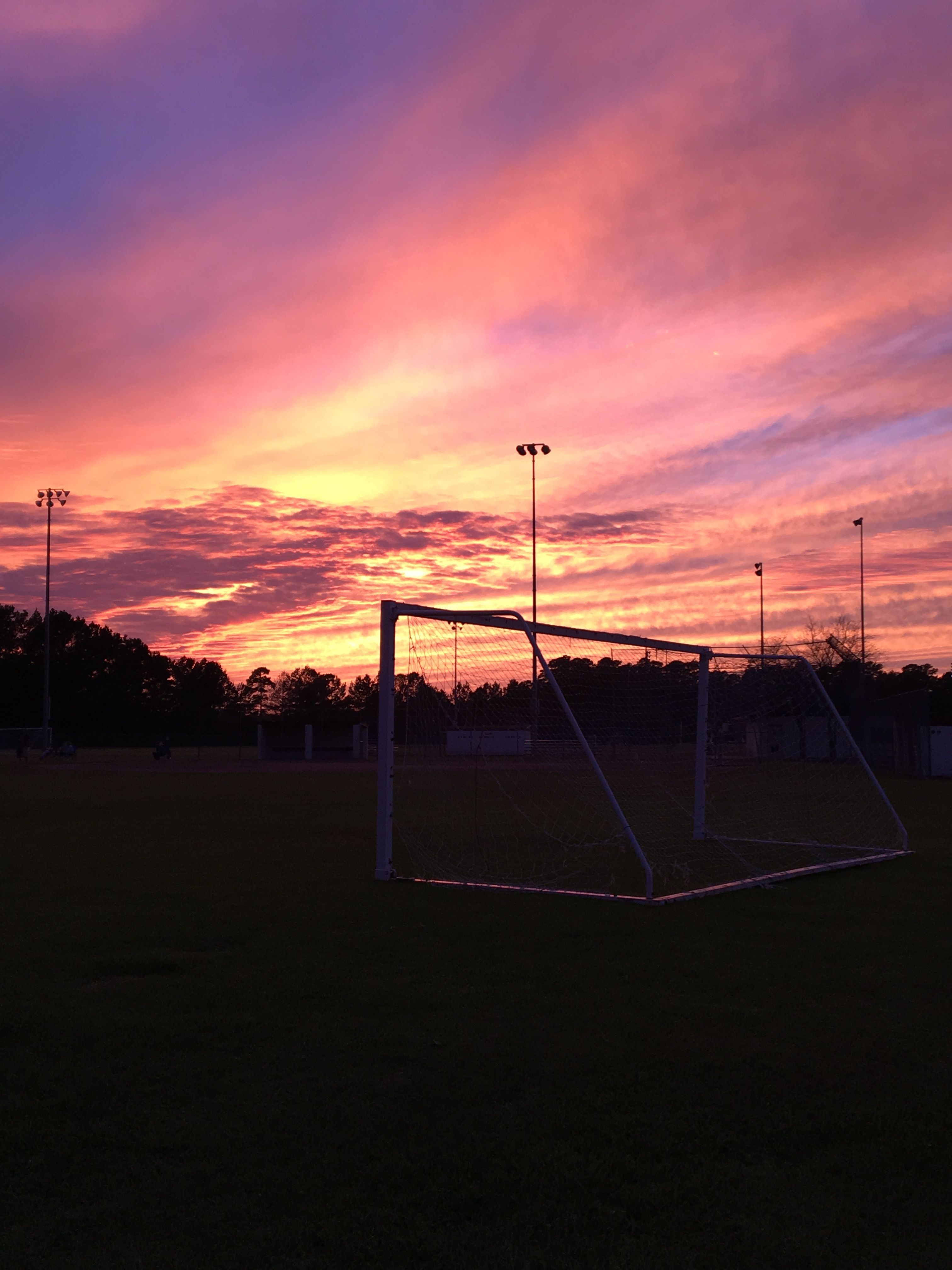 3030x4040 Sunset over the soccer field. Soccer photography, Soccer picture, Aesthetic wallpaper, Phone