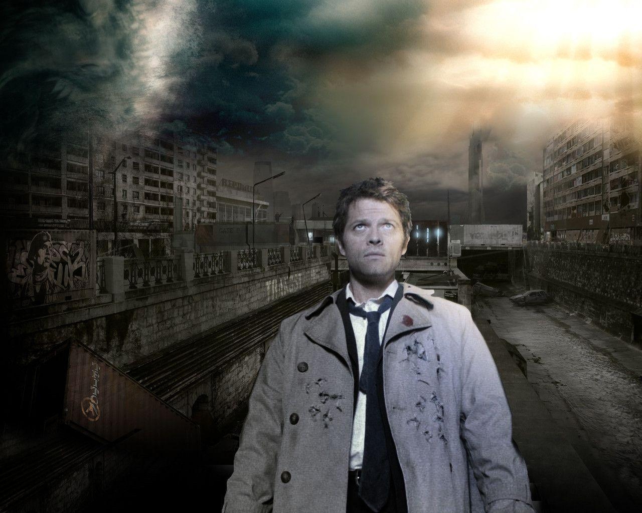 1280x1030 Download Supernatural Castiel Wallpaper, Desktop