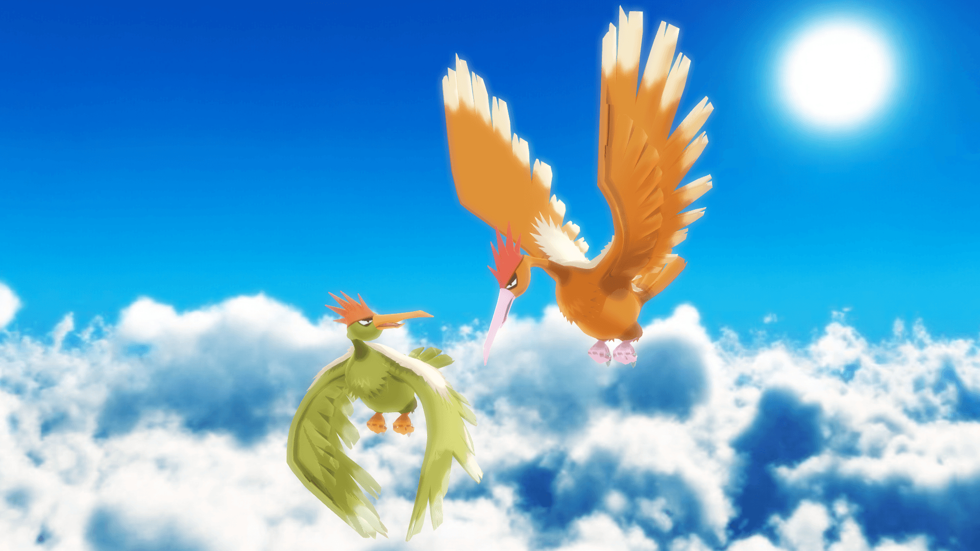 1920x1080 MMD PK Fearow DL, Desktop