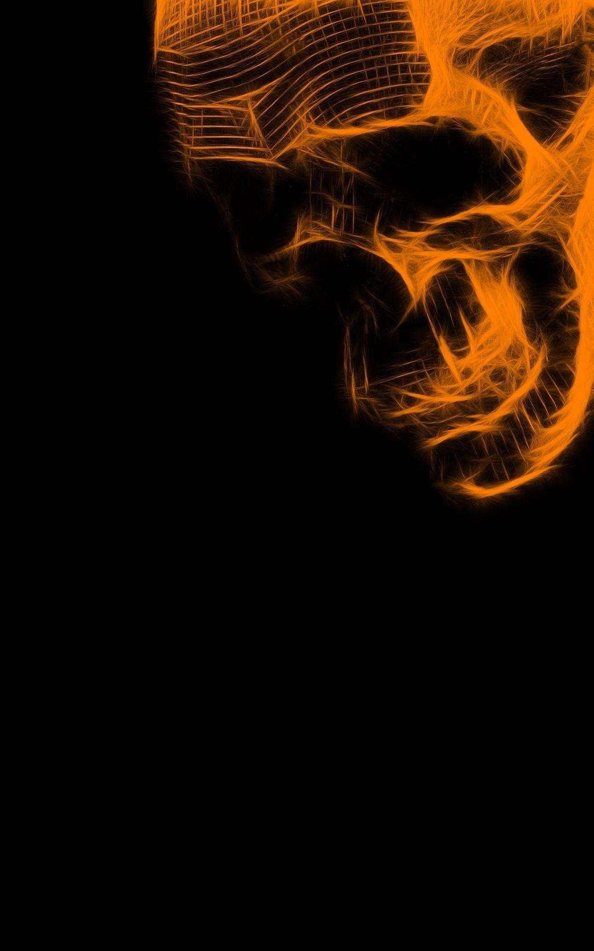 1200x1920 Skull Dark Wallpaper iPhone 8 Resolution 8, Phone