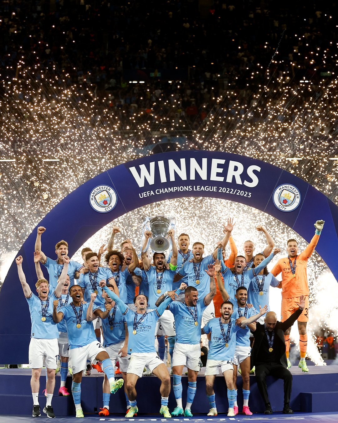 1080x1350 Manchester City UEFA Champions League 2023 Champions, Phone