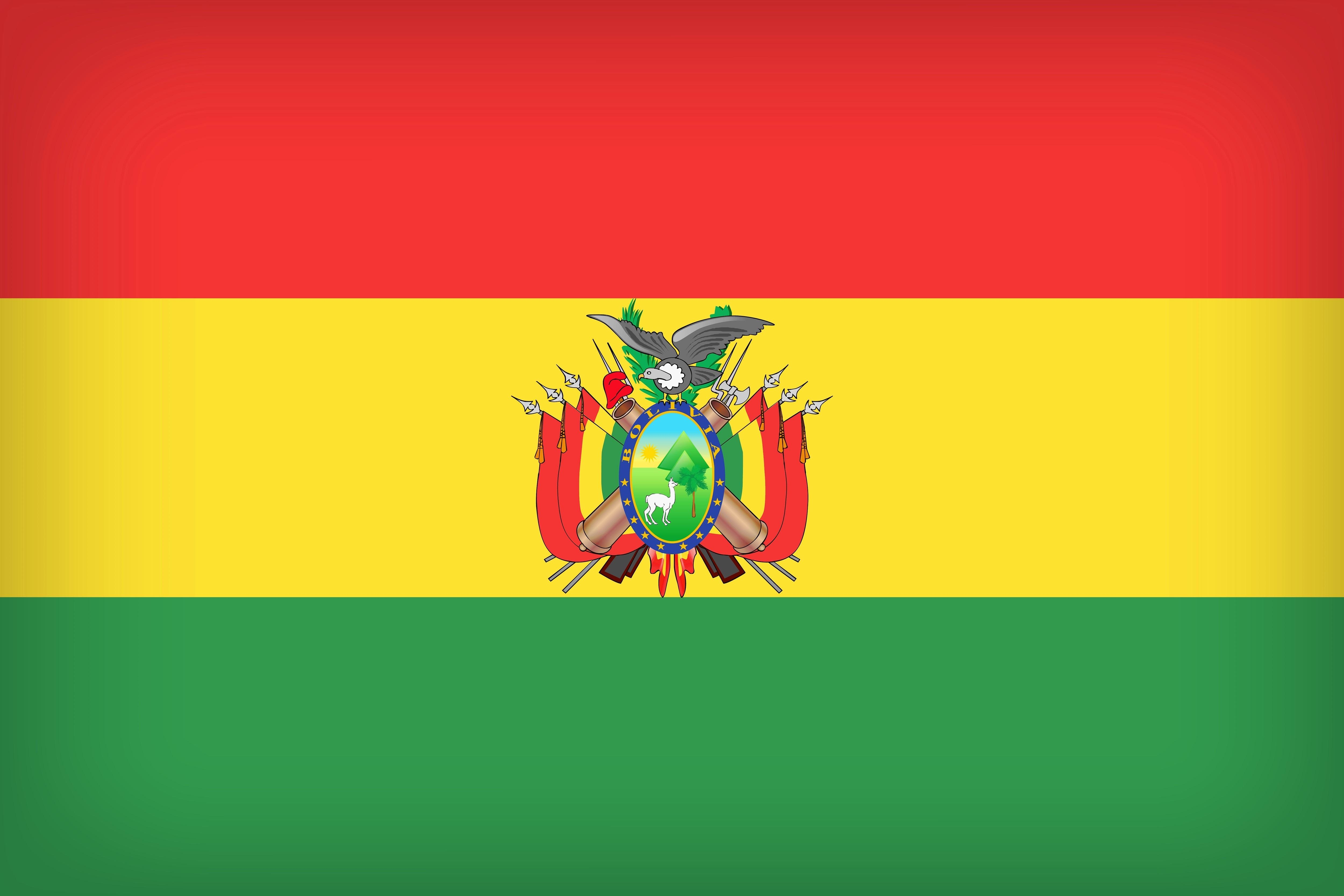 5000x3340 The National Flag of Bolivia 4k Ultra HD Wallpaper. Background, Desktop