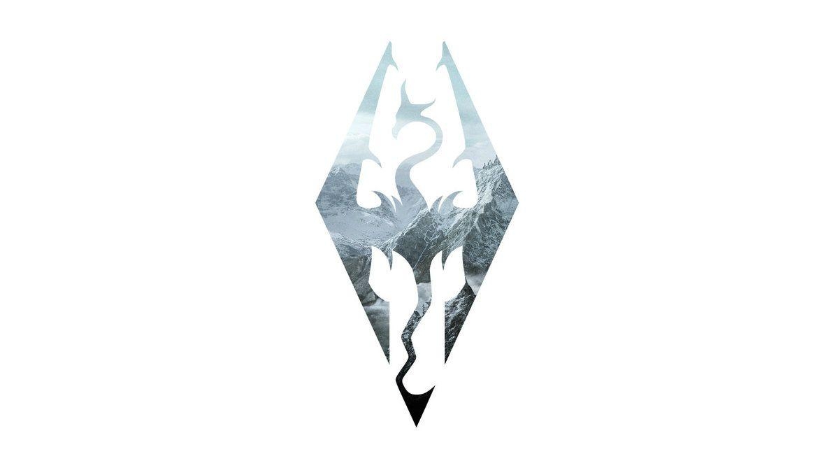 1200x670 Skyrim Logo Desktop Wallpaper, Desktop