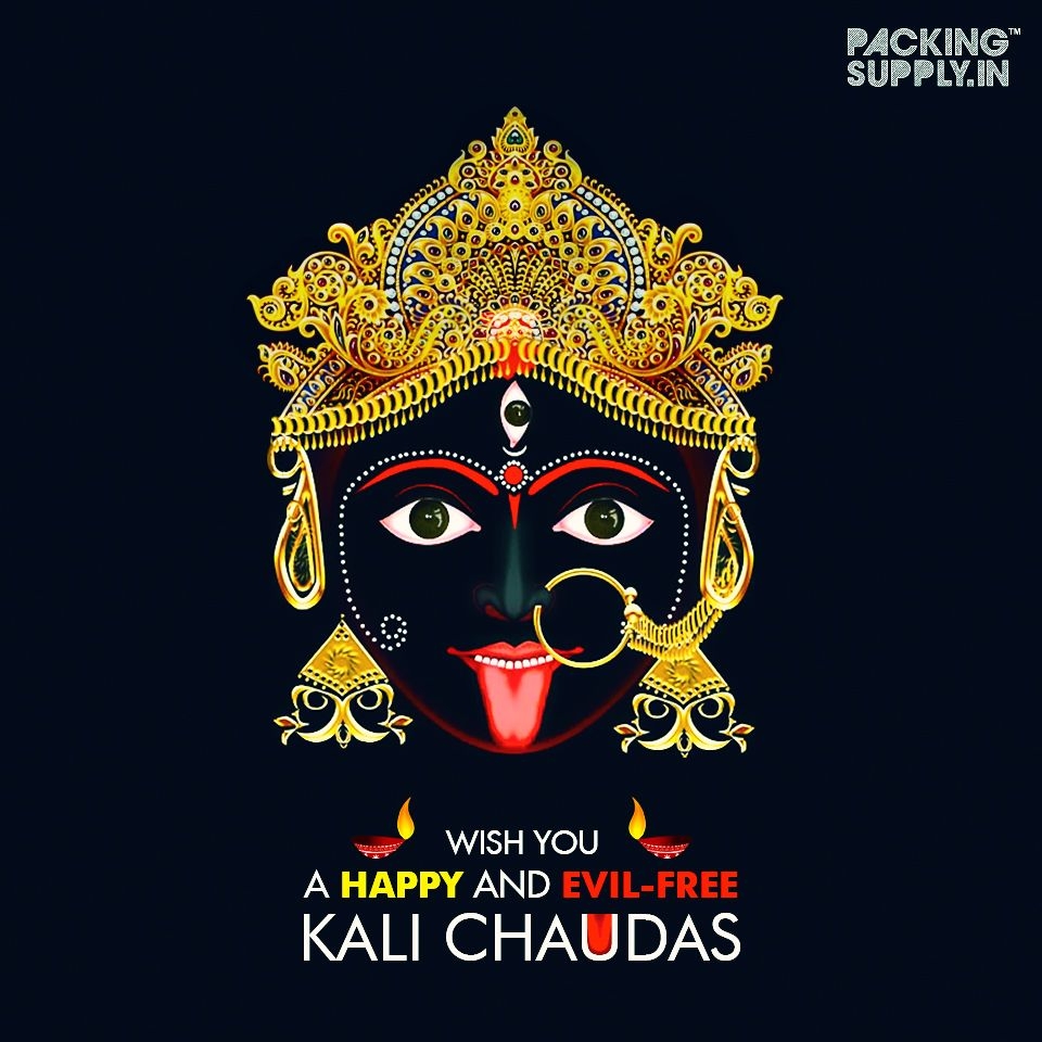 960x960 May this Narak Chaturdashi bring with full of health, wealth and life. May God always be with you. Wish You a Happy and Evi. Kali goddess, Kali, Narak chaturdashi, Phone