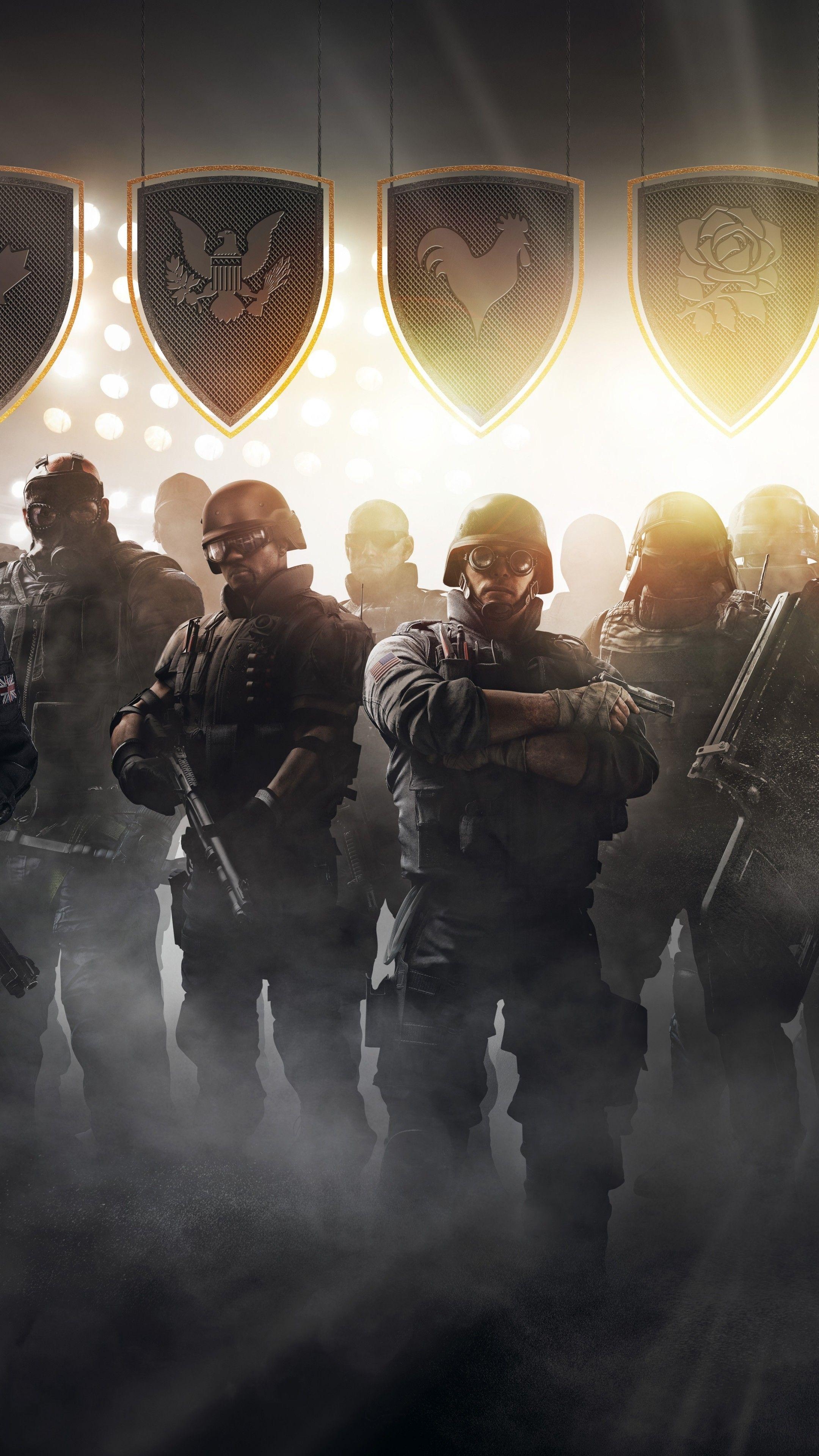 2160x3840 Wallpaper Tom Clancy's Rainbow Six Siege Pro League, game, shooter, Phone