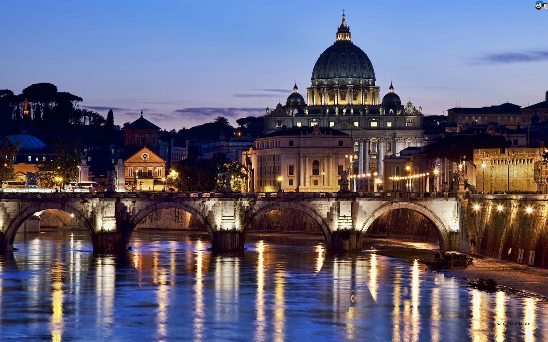 1920x1200 St. Peter`s Basilica in Rome, Italy, Desktop