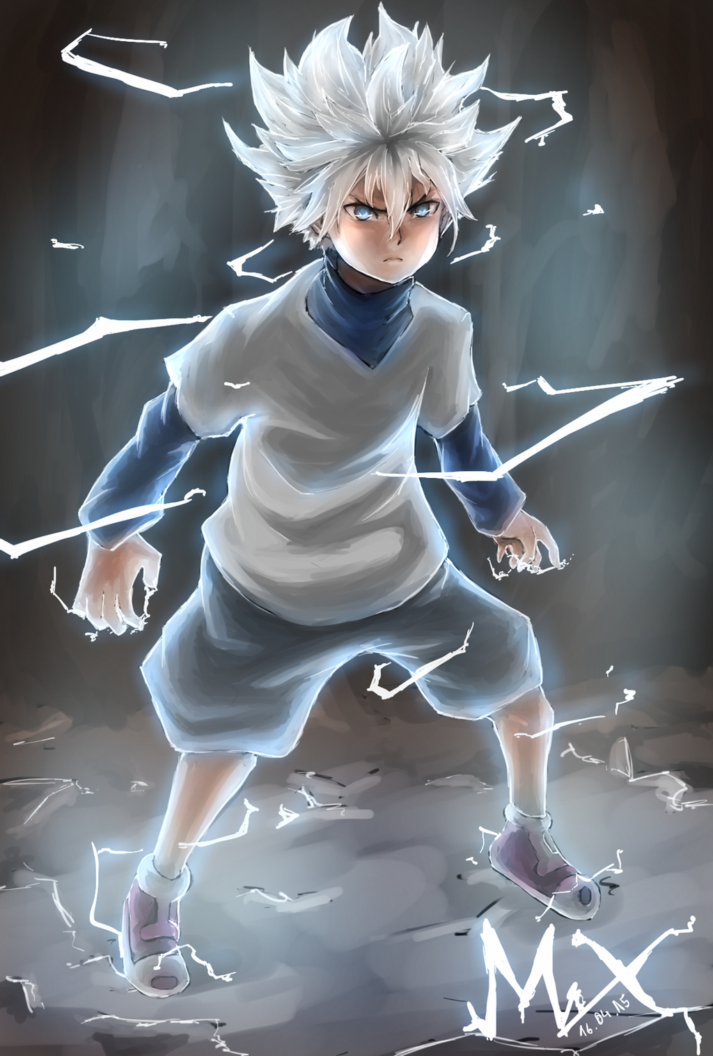 1030x1520 Killua Zoldyck Godspeed Wallpaper, Phone