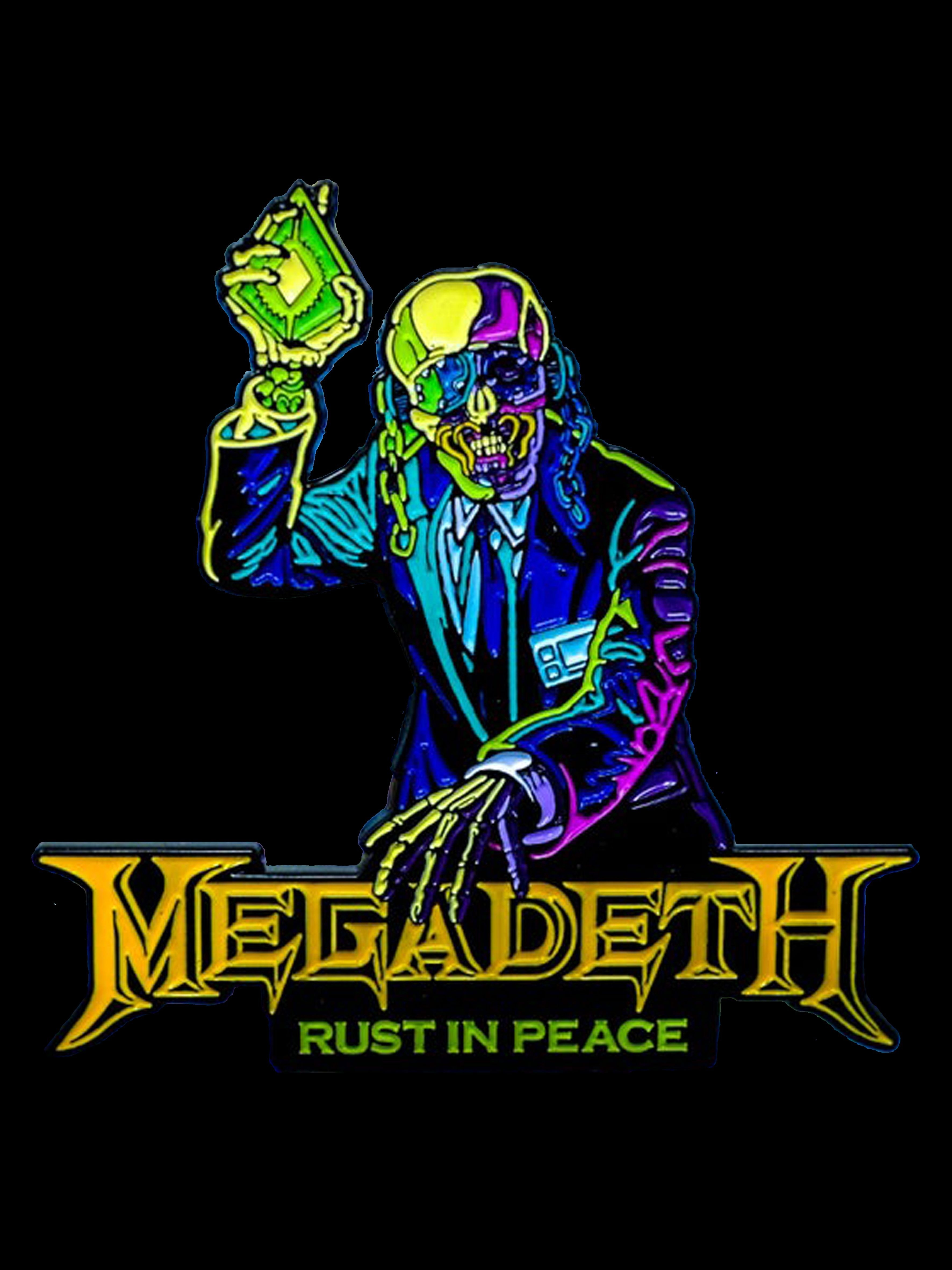 3550x4730 Megadeth In Peace. Heavy metal bands art, Rock band posters, Metal posters art, Phone