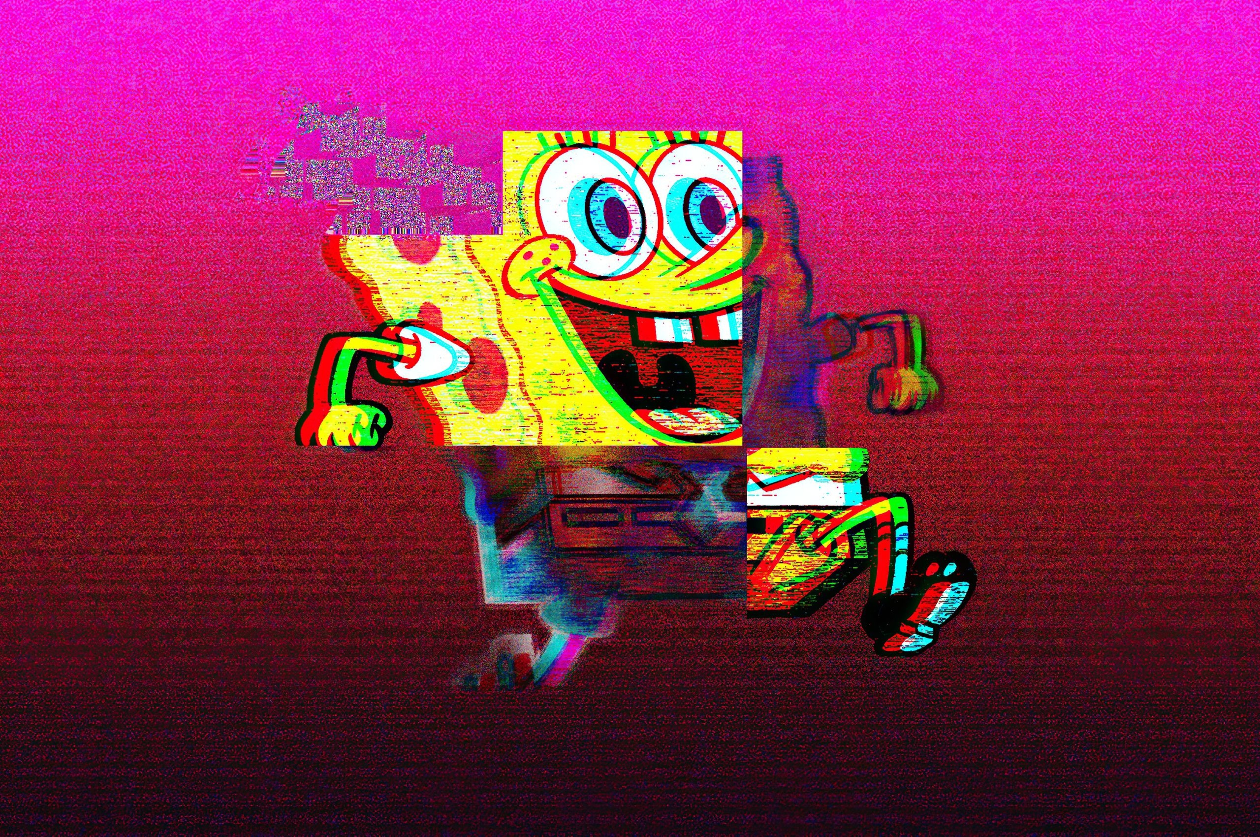 2560x1700 Spongebob Vaporwave 4k Chromebook Pixel HD 4k Wallpaper, Image, Background, Photo and Picture, Desktop