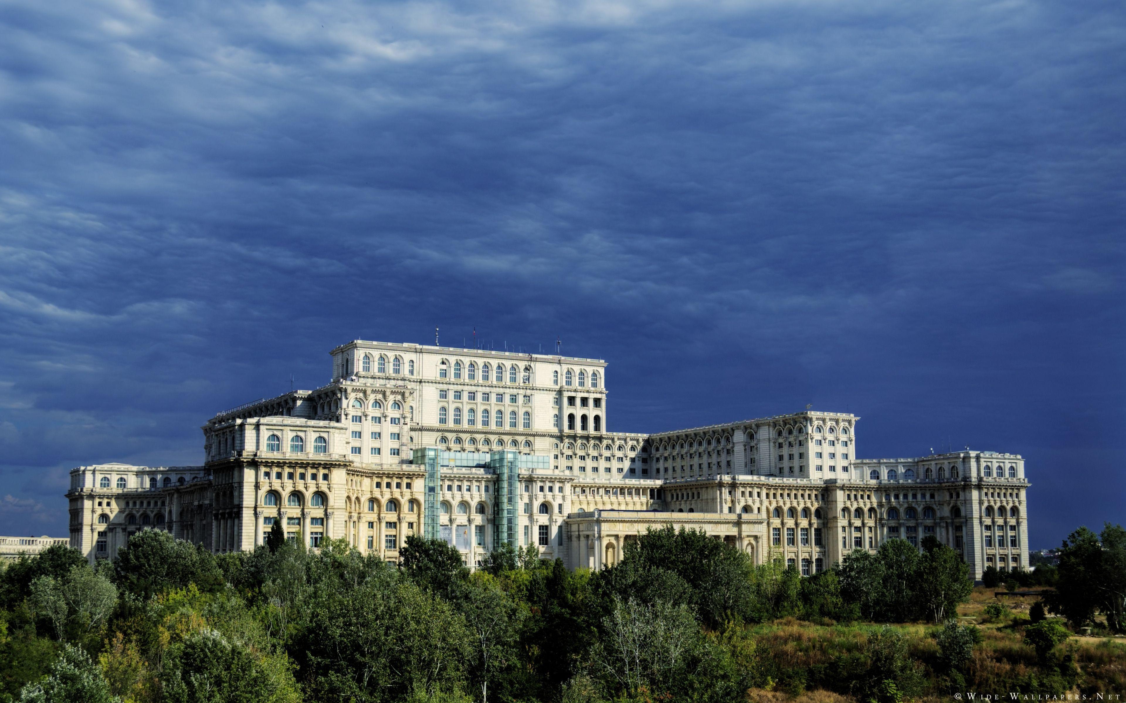 3840x2400 Parliament House, Bucharest, Romania widescreen wallpaper. Wide, Desktop