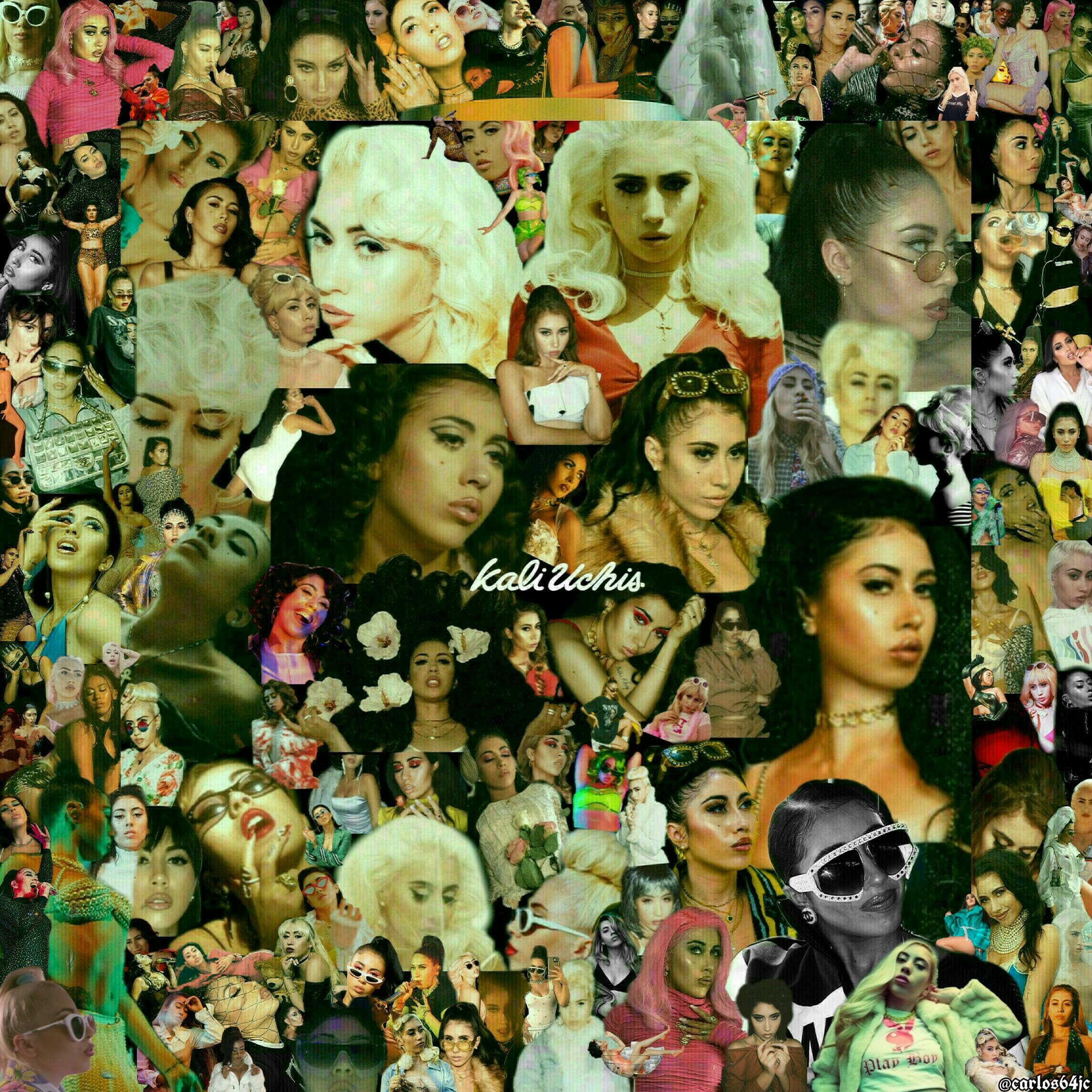 2290x2290 KALI UCHIS COLLAGE, Phone