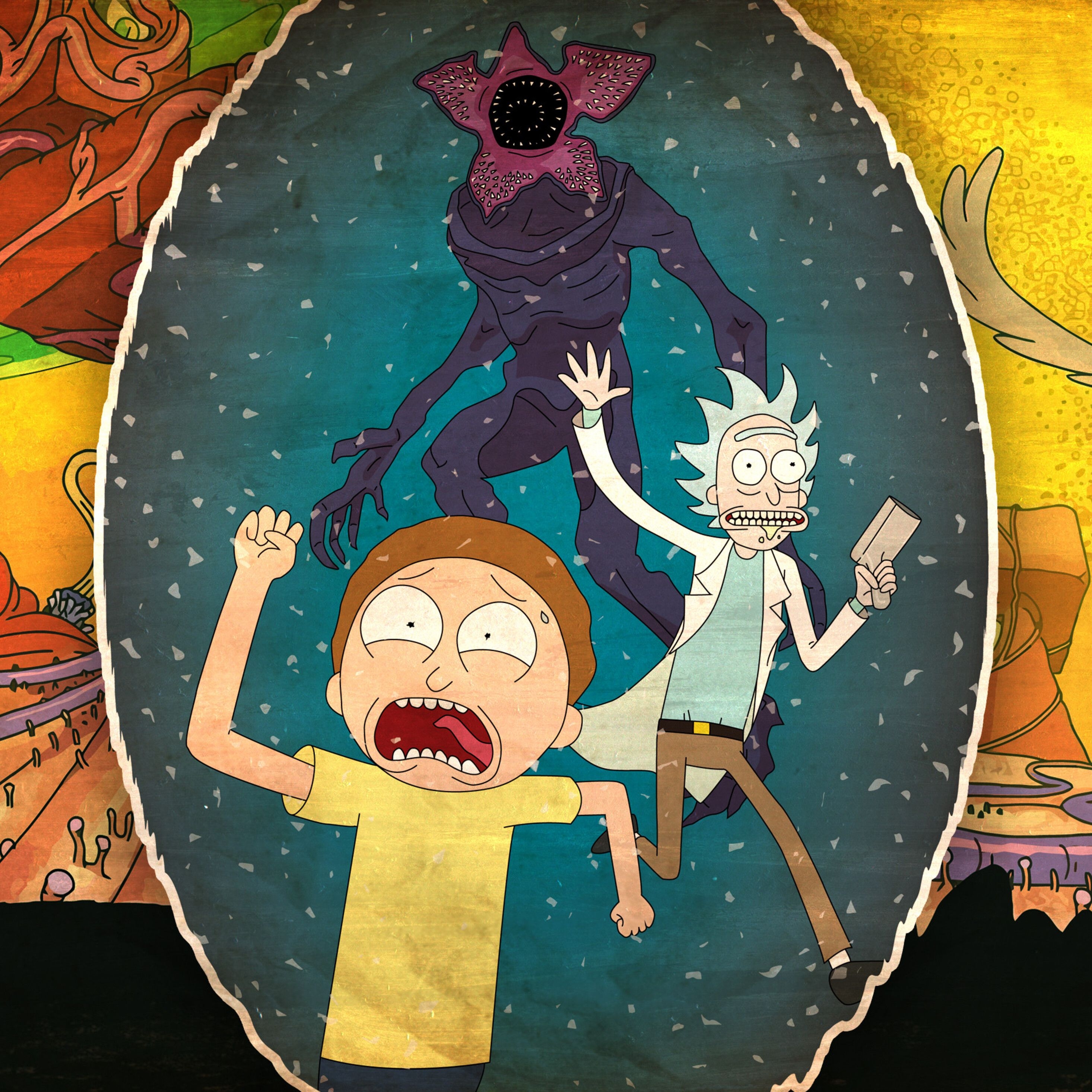 2940x2940 Rick And Morty 4k iPad Pro Retina Display HD 4k Wallpaper, Image, Background, Photo and Picture, Phone