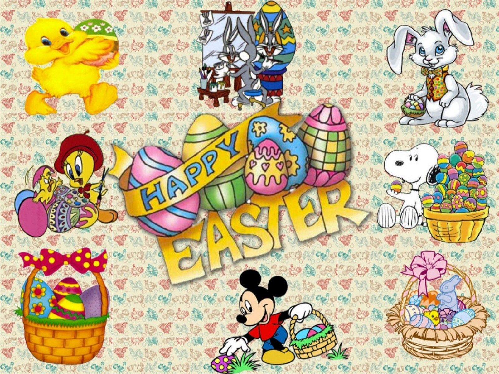 1600x1200 Free Disney Easter Wallpaper, Desktop