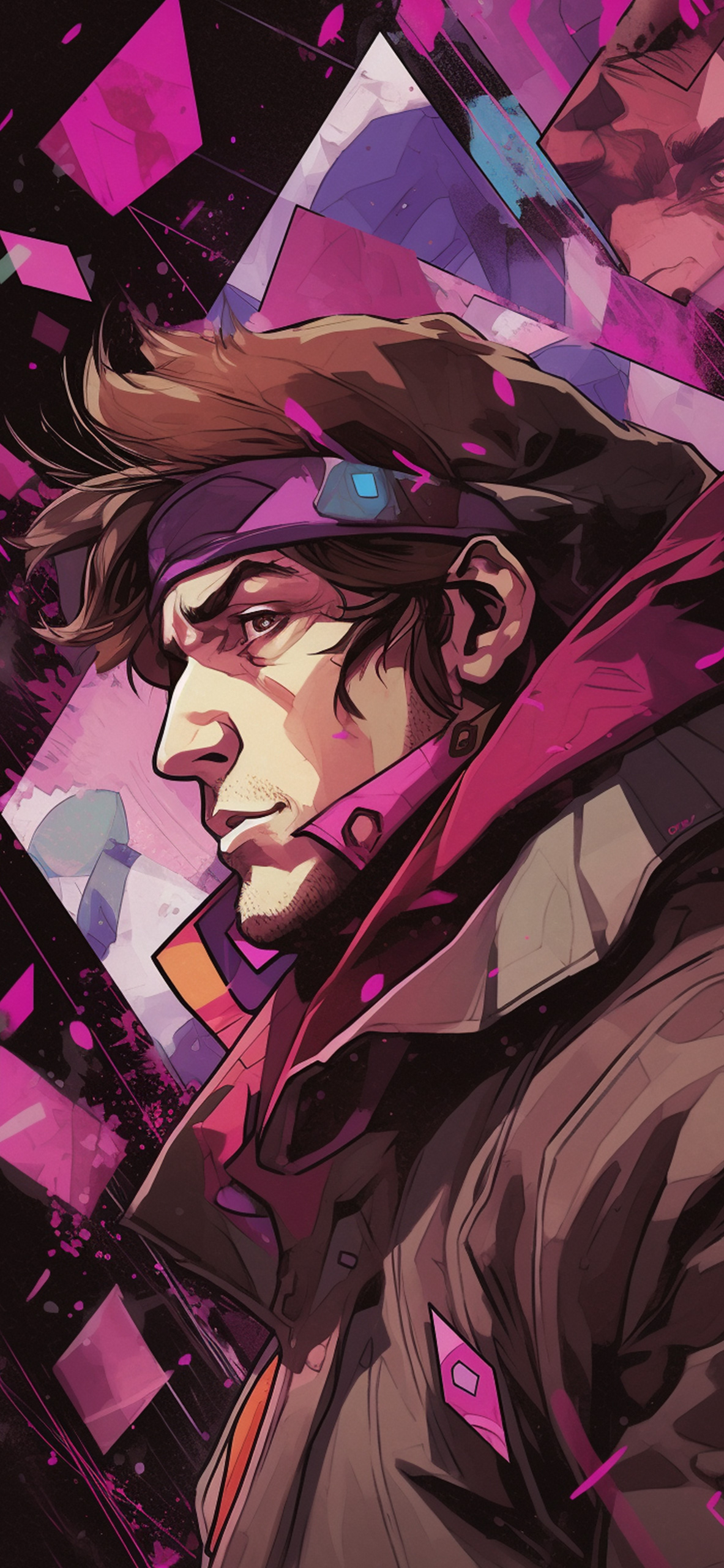 1190x2560 Marvel Gambit Comics Wallpaper, Phone