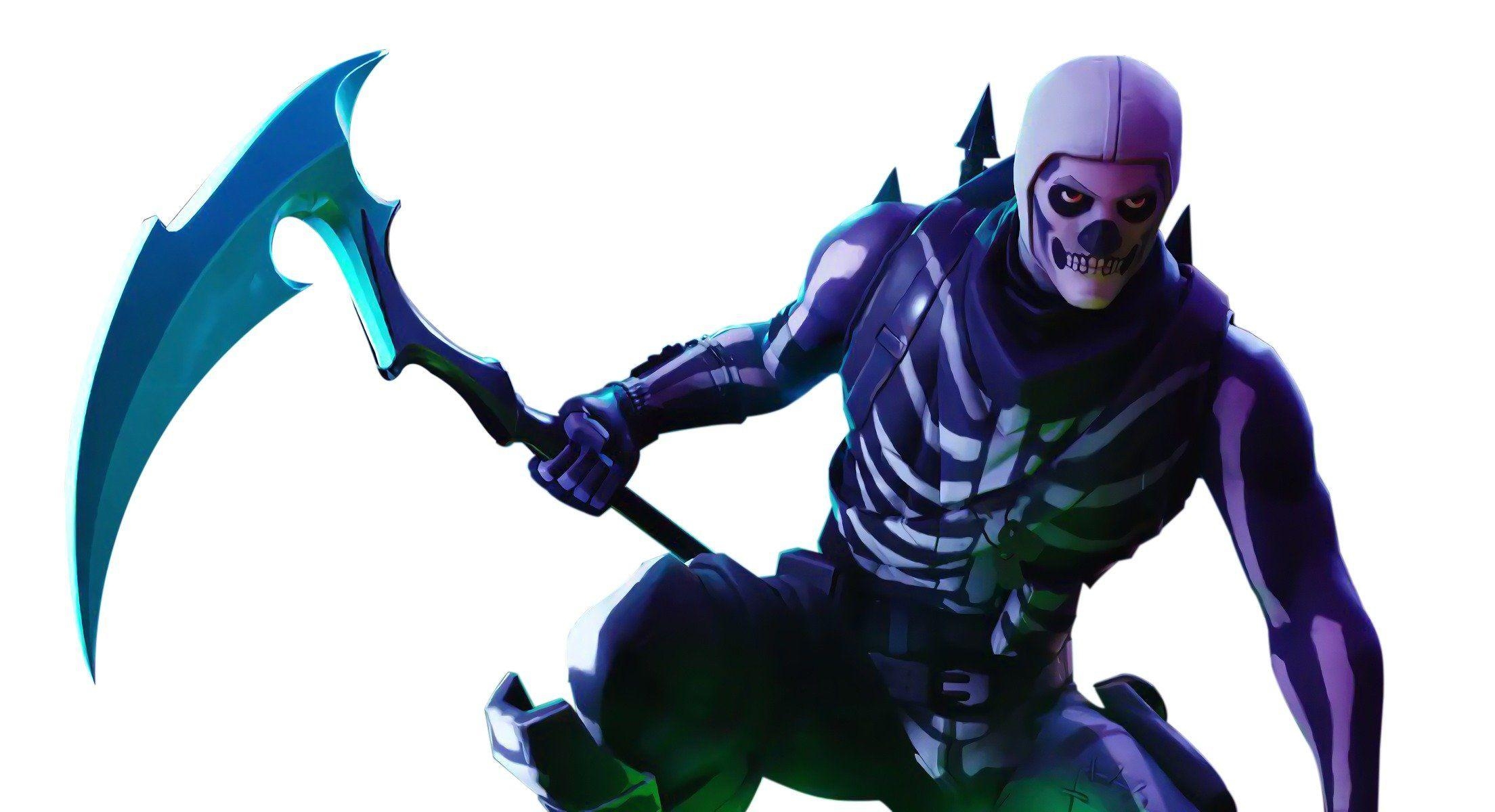 2210x1200 Skull Trooper Skin Fortnite Battle Royale, Desktop