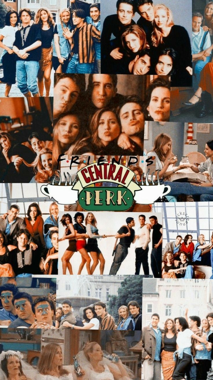 740x1310 Wallpaper Wallpaper Friends. Friends cast, Friends collage, Friends scenes, Phone