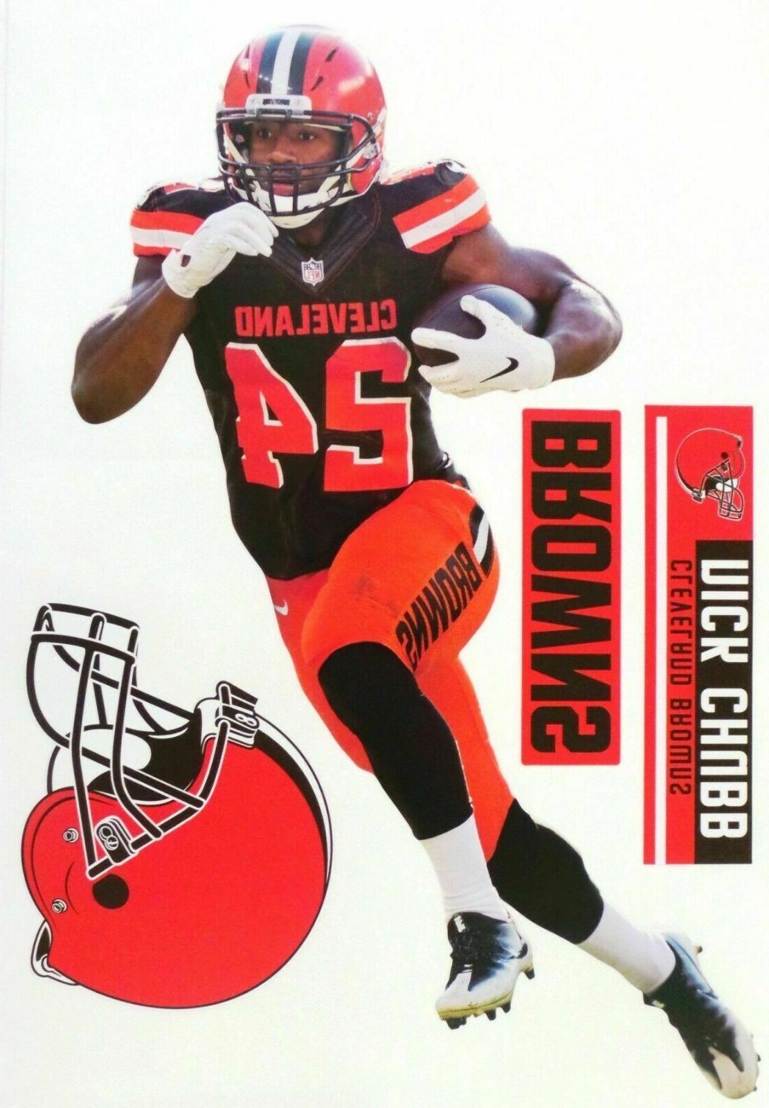 1120x1600 NICK CHUBB CLEVELAND BROWNS 4 PIECE FATHEAD 11X17, Phone