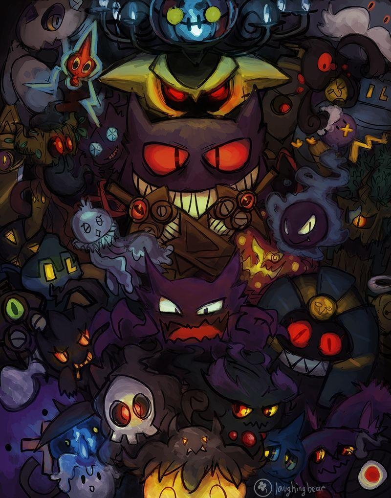 800x1020 Banette HD Wallpaper Background Wallpaper 1920×1200 Ghost Pokemon Wallpaper (30 Wallpaper). Adorable Wallpaper. Pokemon halloween, Ghost pokemon, Dark pokémon, Phone