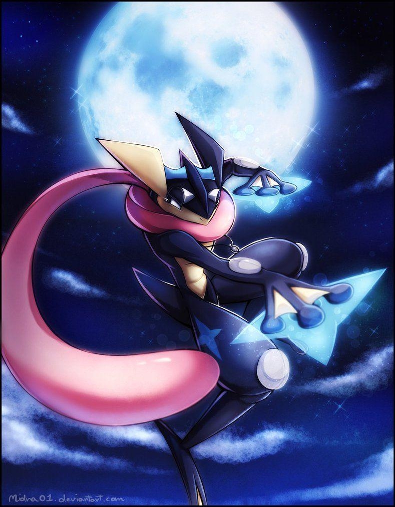 790x1020 Water Shuriken Greninja, Phone