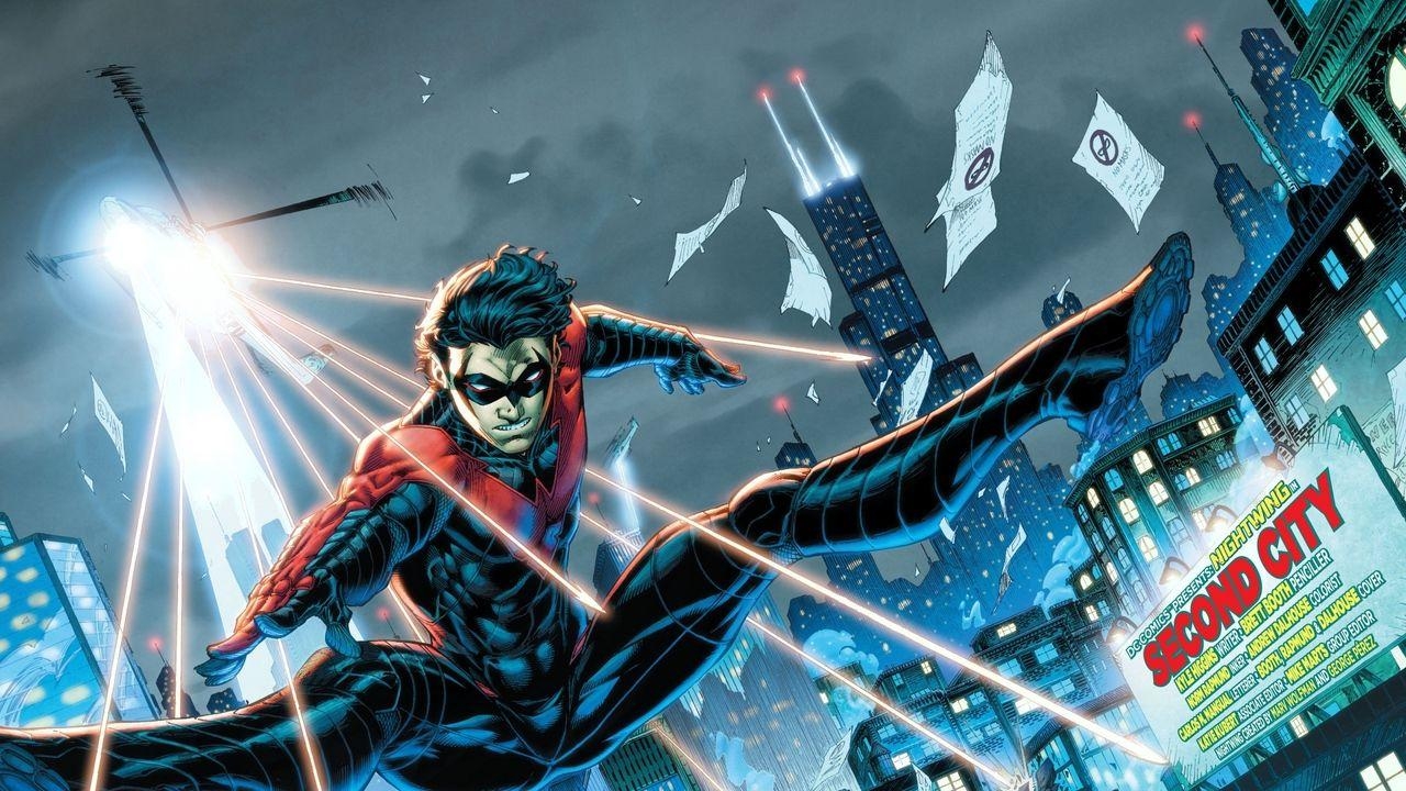 1280x720 Wallpaper nightwing, dc comics, robin, dick grayson, detective, Desktop